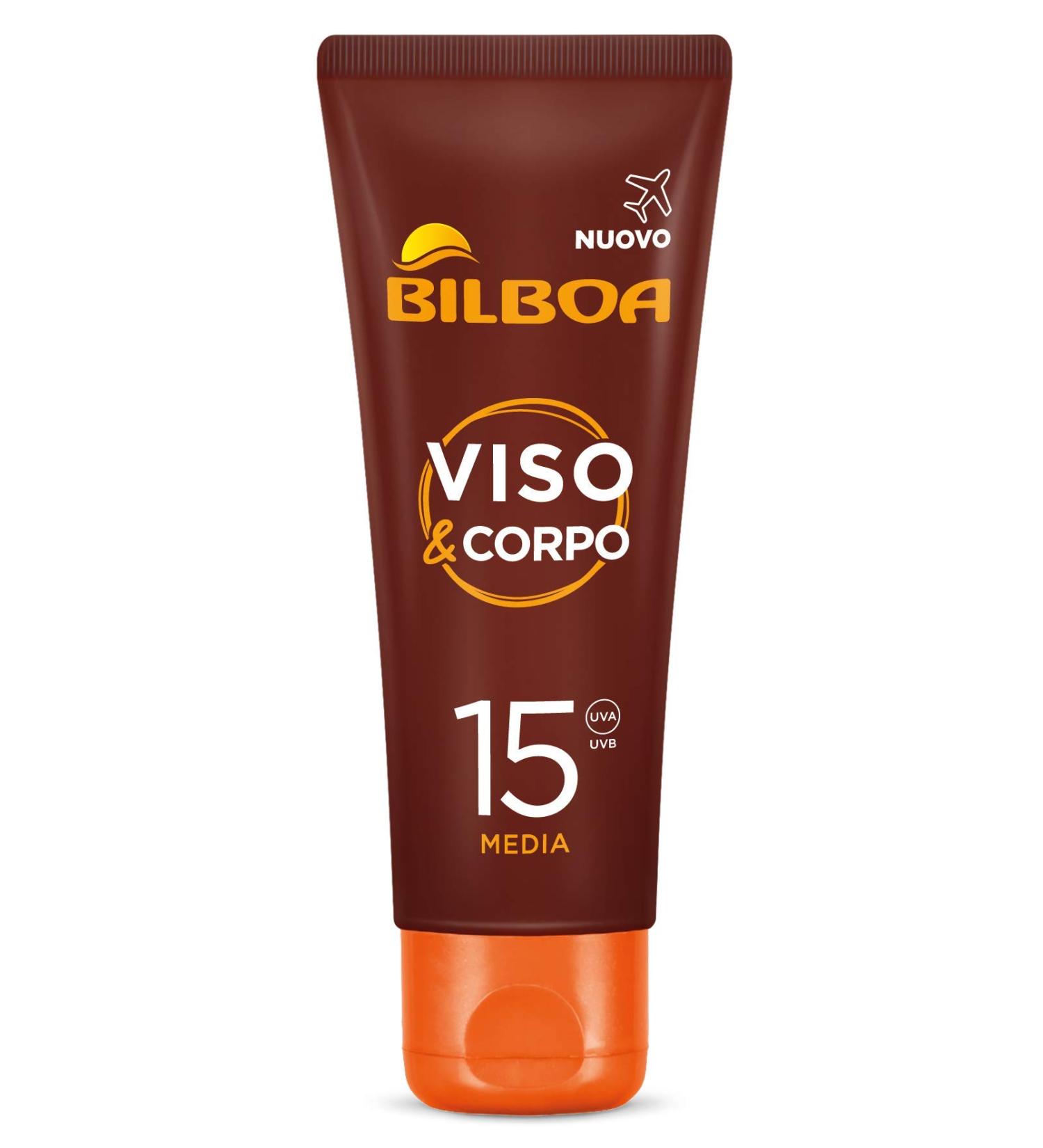 Bilboa Travel Sun Cream Face&Body SPF15-75ml