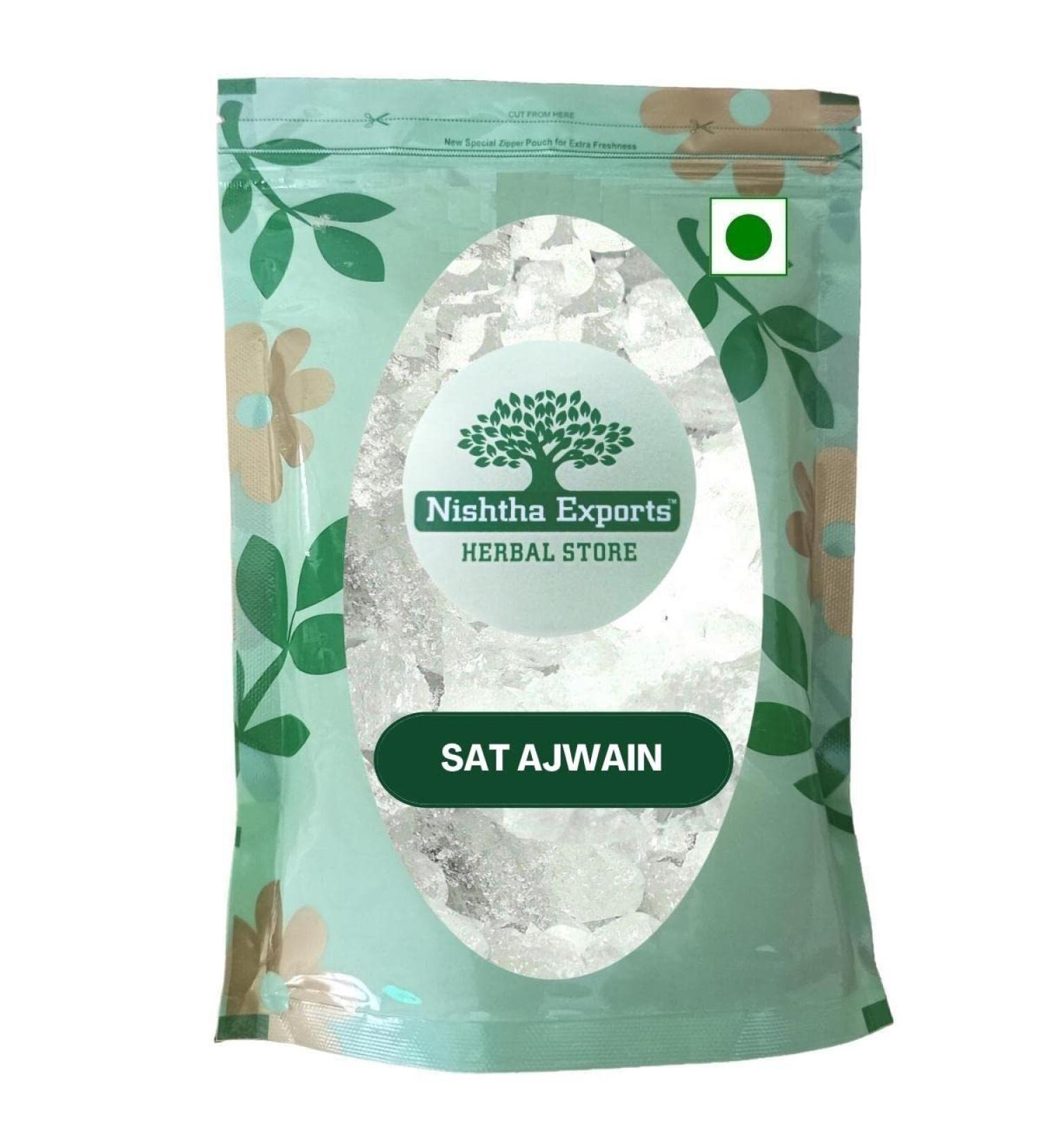 Sat Ajwain-Trachyspermum Ammi Sprague-Raw Herbs-Thymol-Sat Ajwaain-Jadi Booti-Single Herbs (100 Gram) - Buy Online on GoSupps.com