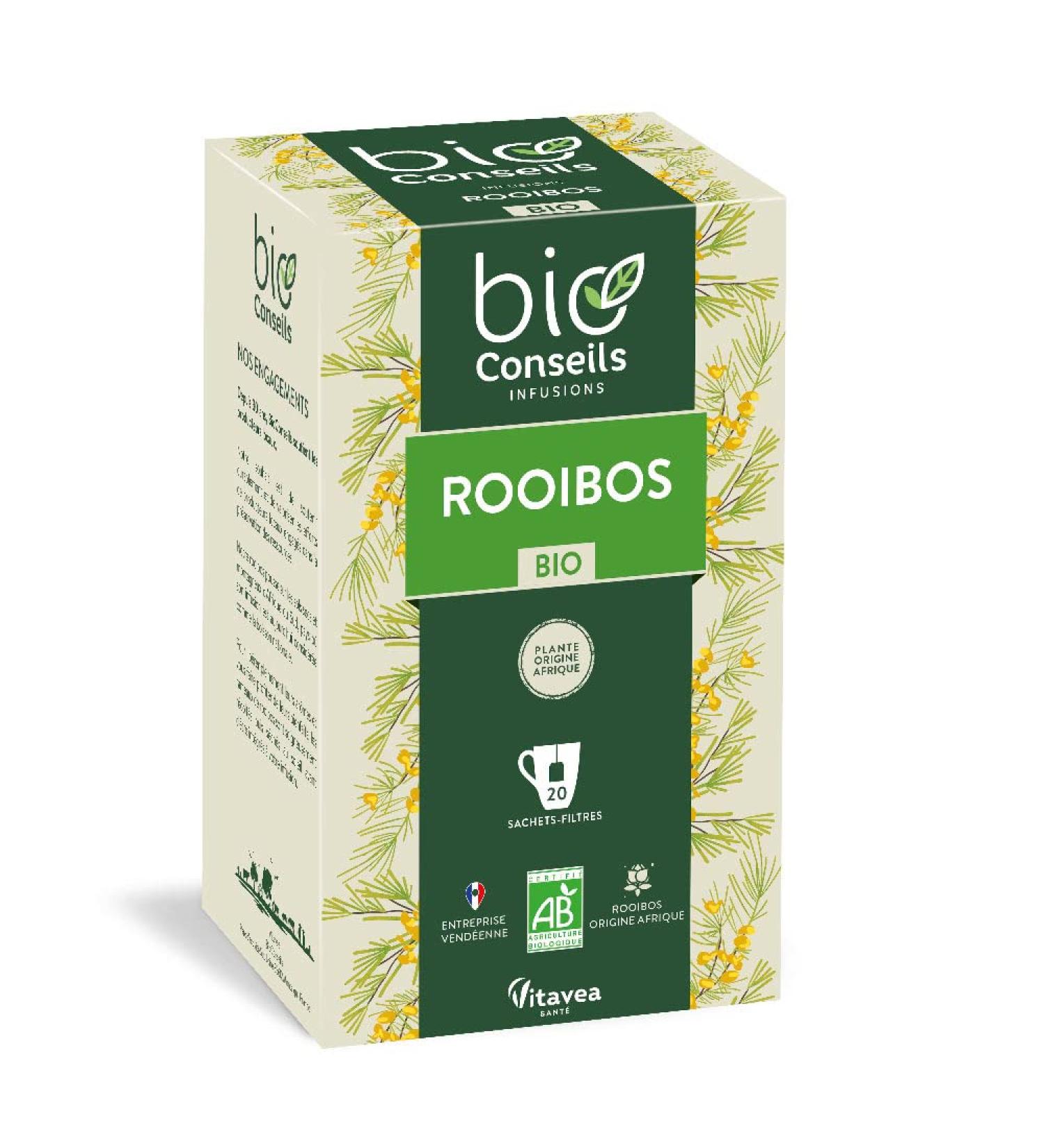 Nature & Sant Bio Conseils - Organic Rooibos Infusion - 20 Bags