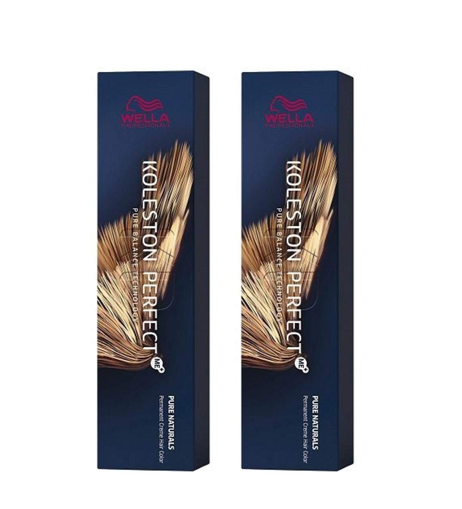 Wella Professionals Wella Koleston Perfect Me KP Pure Naturals 10/00 Light Blonde Natural pack of 2