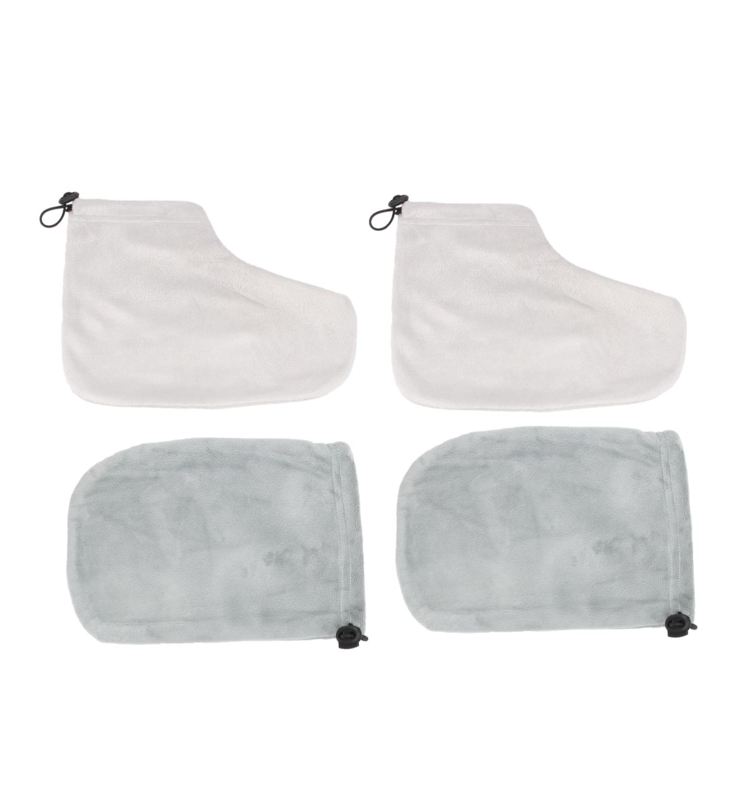 Beaupretty Wax Pairs Gloves wax dip for hands paraffin treatments paraffin wax mitts disposable foot covers paraffin wax for feet hand wax heated mittens paraffin glove manicure Foot - Buy Online on GoSupps.com