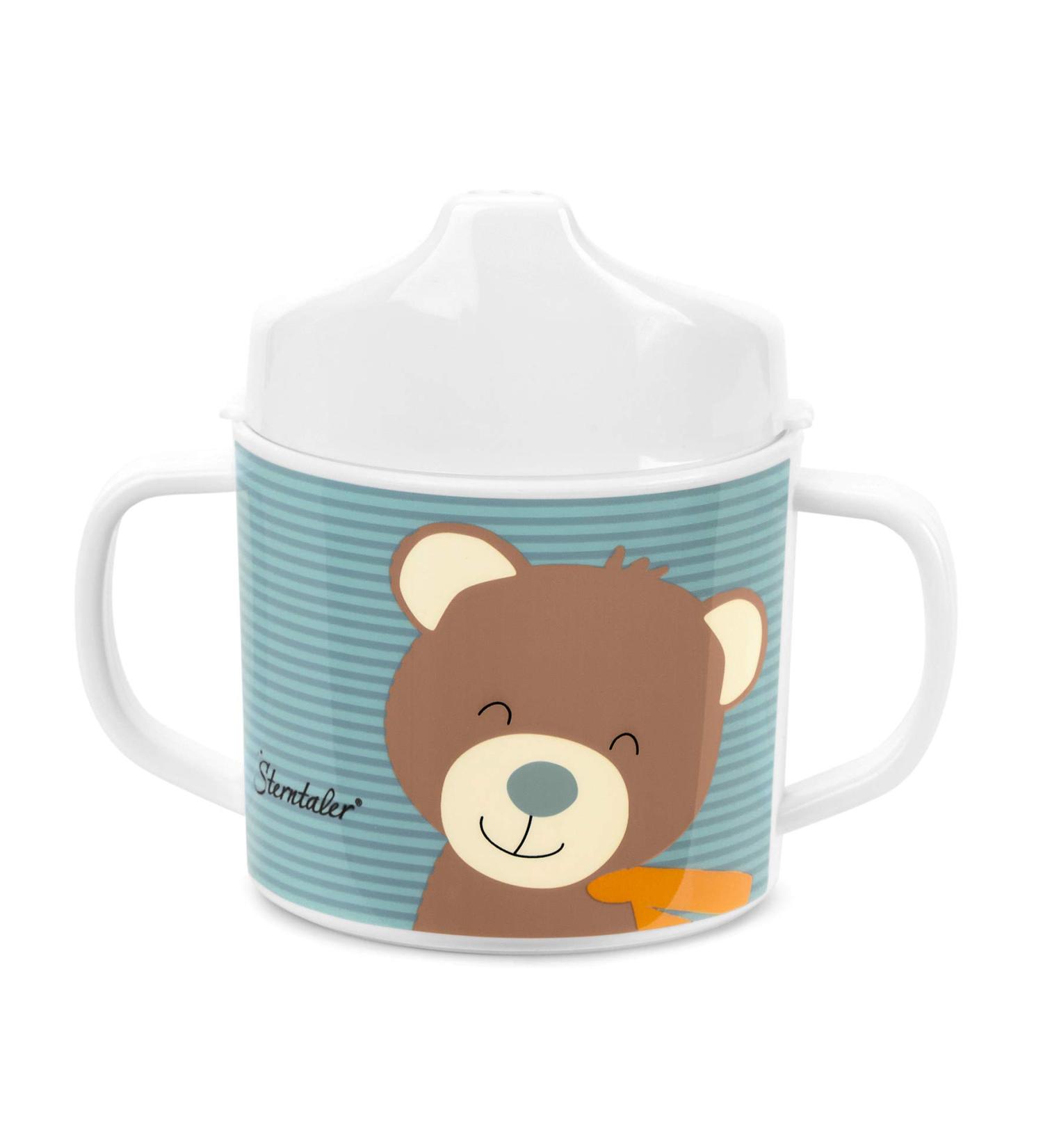Sterntaler Bear Ben Handle Cup with Drinking Attachment for Babies 6+ Months - 1 Piece - Buy Online on GoSupps.com