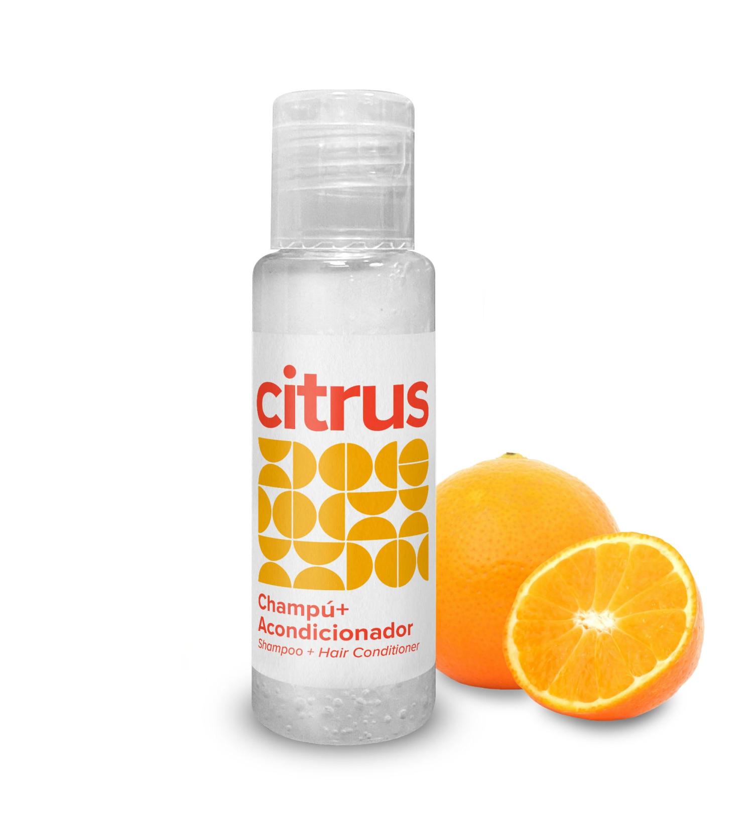 Hostelpak 190 units - Shampoo + Conditioner with 30 ml - Citrus Collection