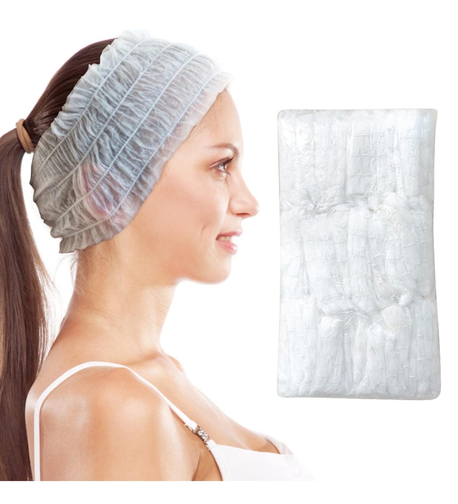 50 Pieces Disposable Headbands for Facials Non-Woven Spa Disposable Headbands Elastic Hair Wraps Disposable Headbands for Facials Soft Makeup Salon Skin Care Hair Band for Women Girls (White) - Buy Online on GoSupps.com