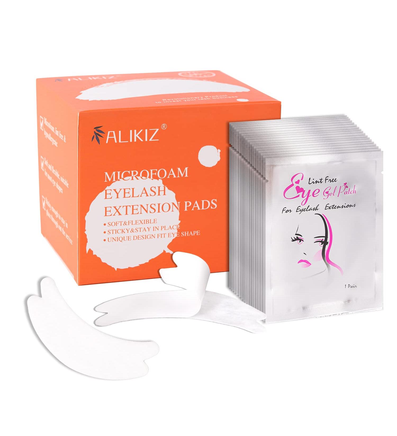 100 Pairs Natural V Shape Under Eye Gel Pads for Lash Extensions - Alikiz Butterfly Style - Buy Online on GoSupps.com