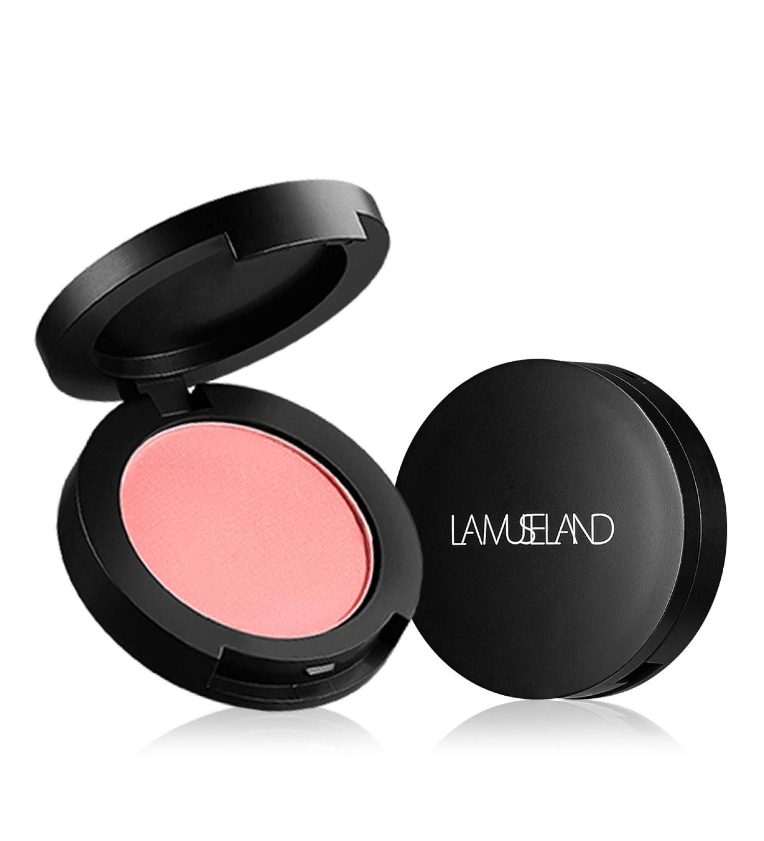 LAMUSELAND Velvet Blush Matt Lasting Blusher - 8 Colors (B04 DESIRE) - Buy Online on GoSupps.com