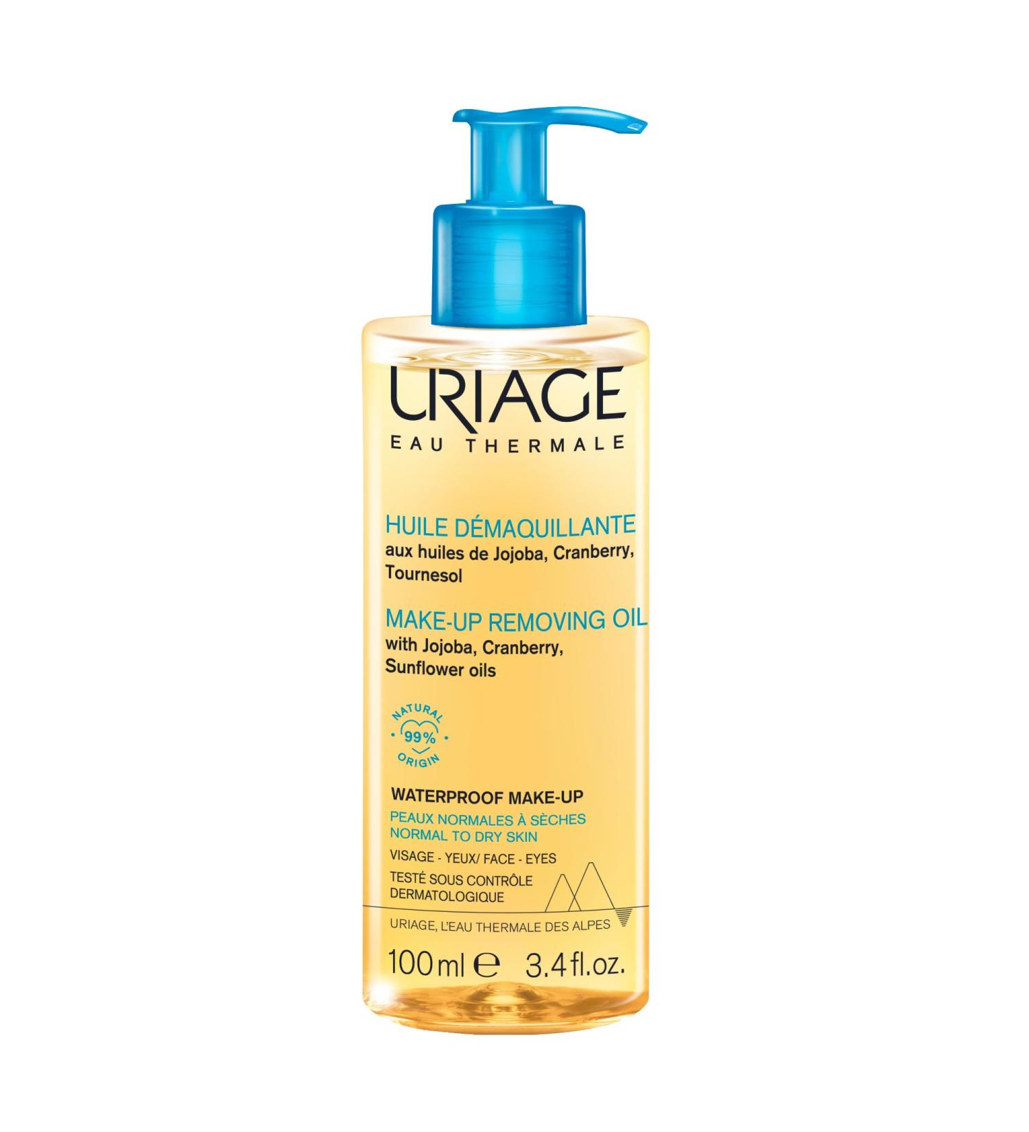 URIAGE MAKE-UP REMOVER OIL 100ML - Buy Online on GoSupps.com