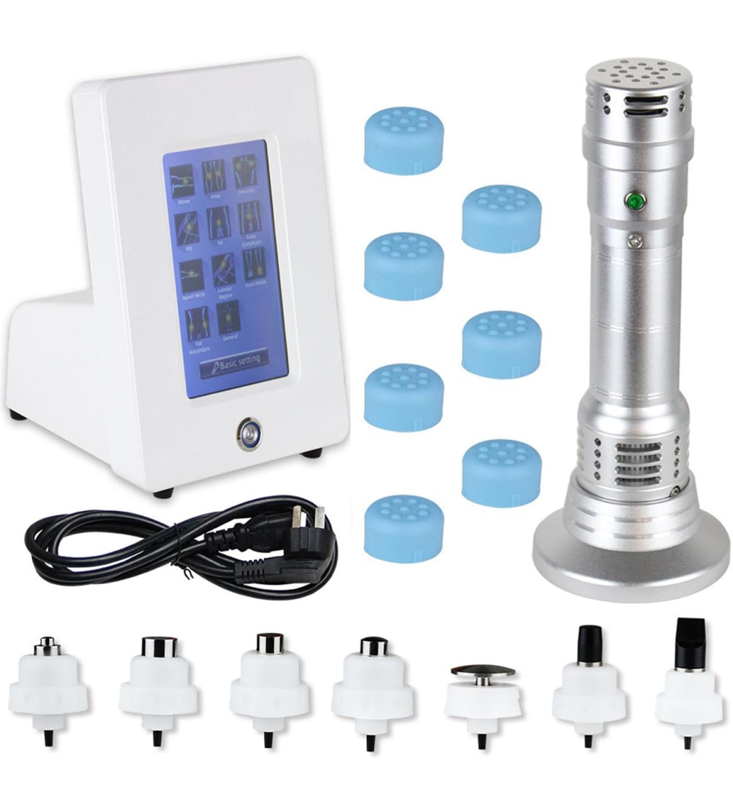 Tahali ED Shock Wave Therapy Device - Extracorporeal Pain Relief & Muscle Massage for ED Treatment - Silver - Buy Online on GoSupps.com