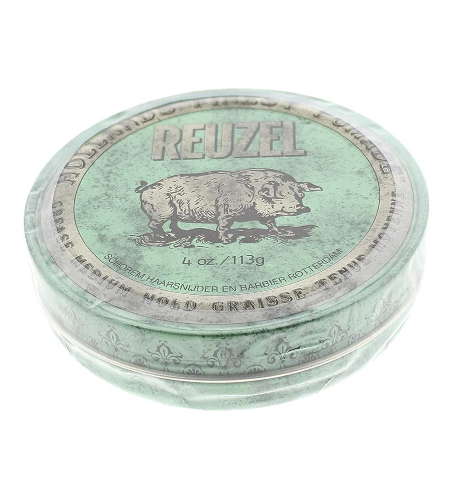 REUZEL Grease Hold Hair Styling 4oz - Long-lasting Hair Styling Product - Buy Online on GoSupps.com