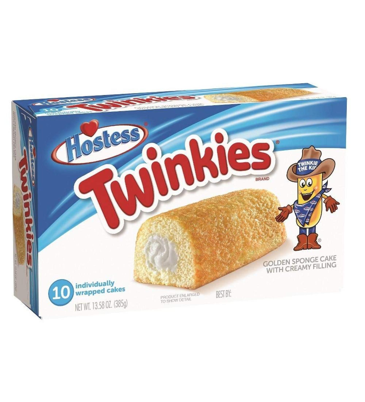 Hostess Twinkies Regular 10 pieces pack of 2 (2 x 385 g)