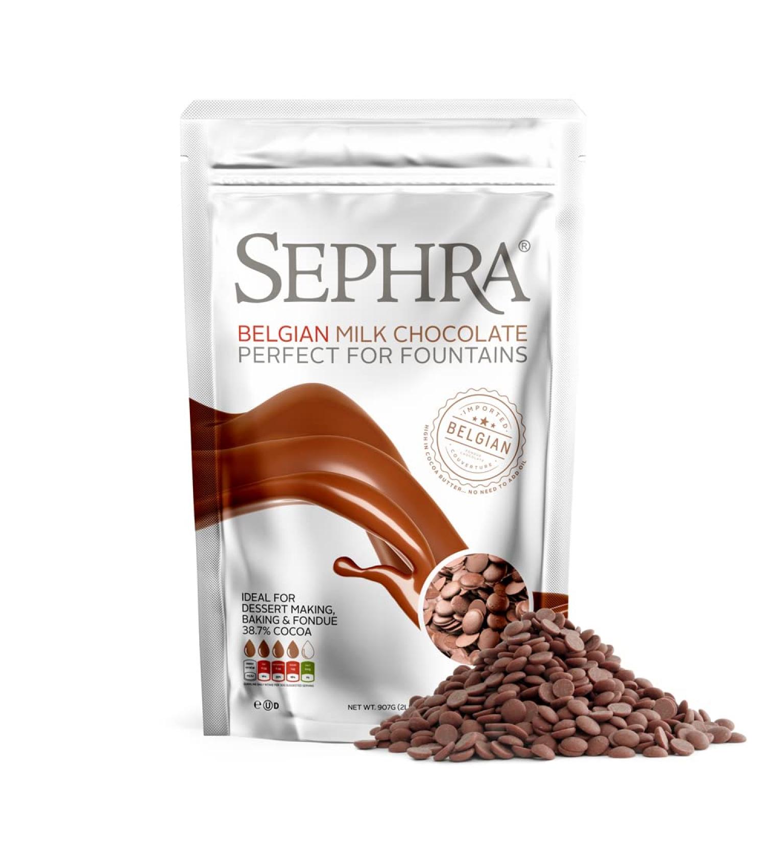 Sephra Belgian Fountain Chocolate 907g - Buy Online on GoSupps.com