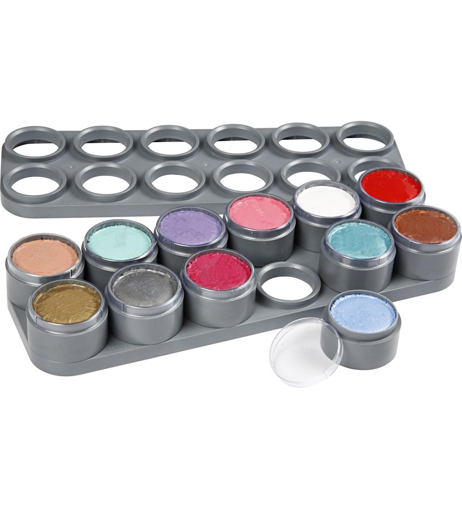 GRIMAS Water Makeup - Assorted Colours - 12 x 15 ml - Buy Online on GoSupps.com
