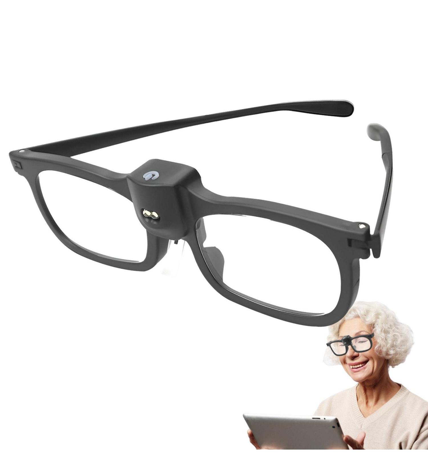 LED Reading Glasses 1.8X - Lightweight Adjustable Reading Glasses with Light for Men & Women | 250 Degrees - Buy Online on GoSupps.com