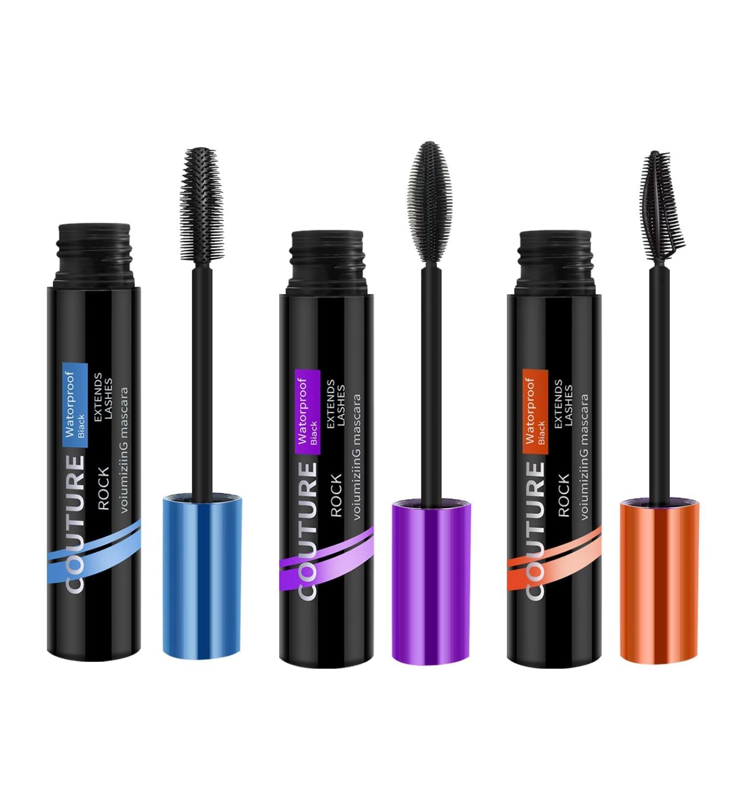 3-Function 4D Eyelash Mascara for Sensitive Eyes - Waterproof, Long-Lasting & Curling Black Mascara - Buy Online on GoSupps.com