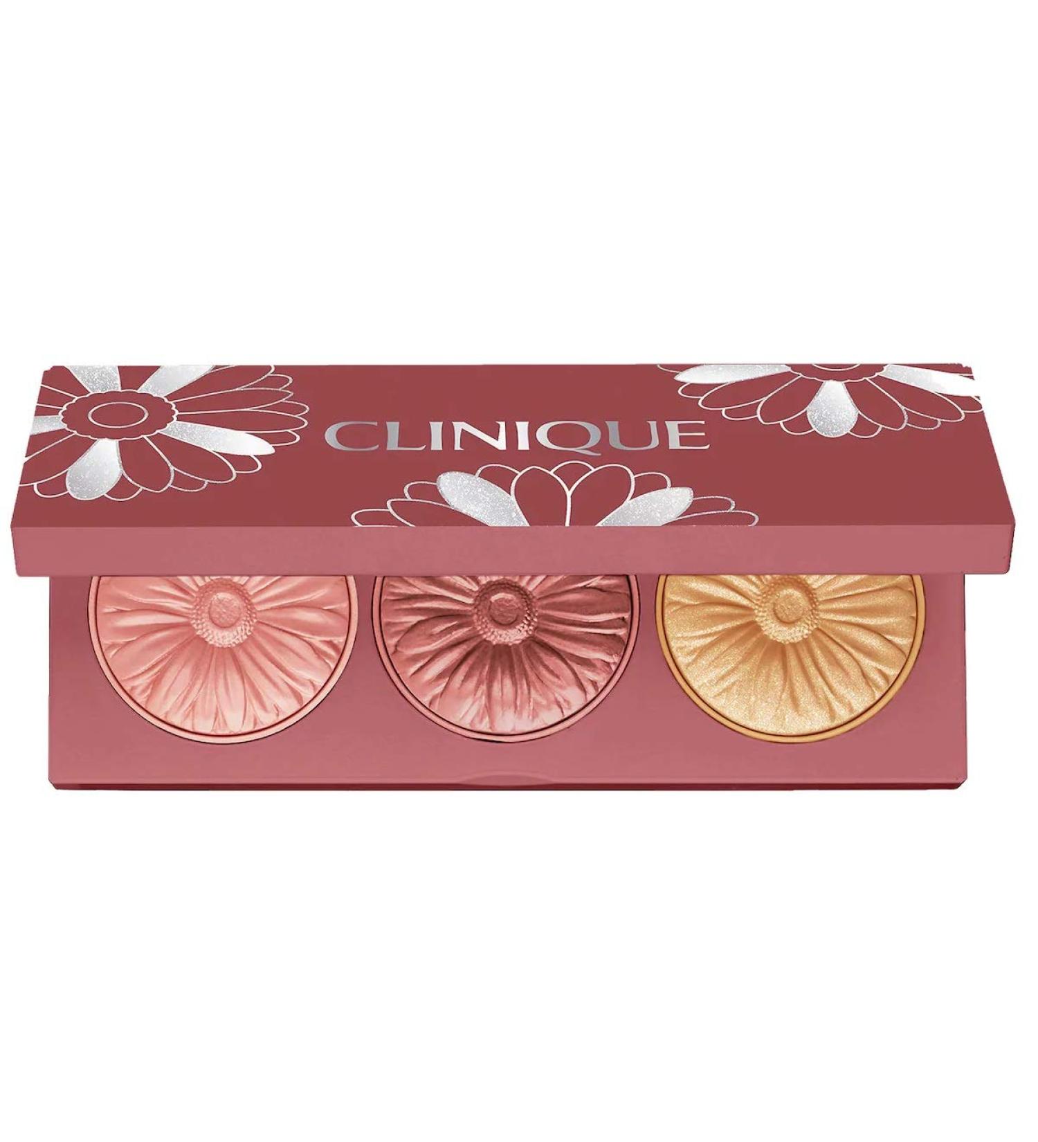 Clinique Cheek Pop Highlighter Blush Black Honey Pink Honey Gold Celebration