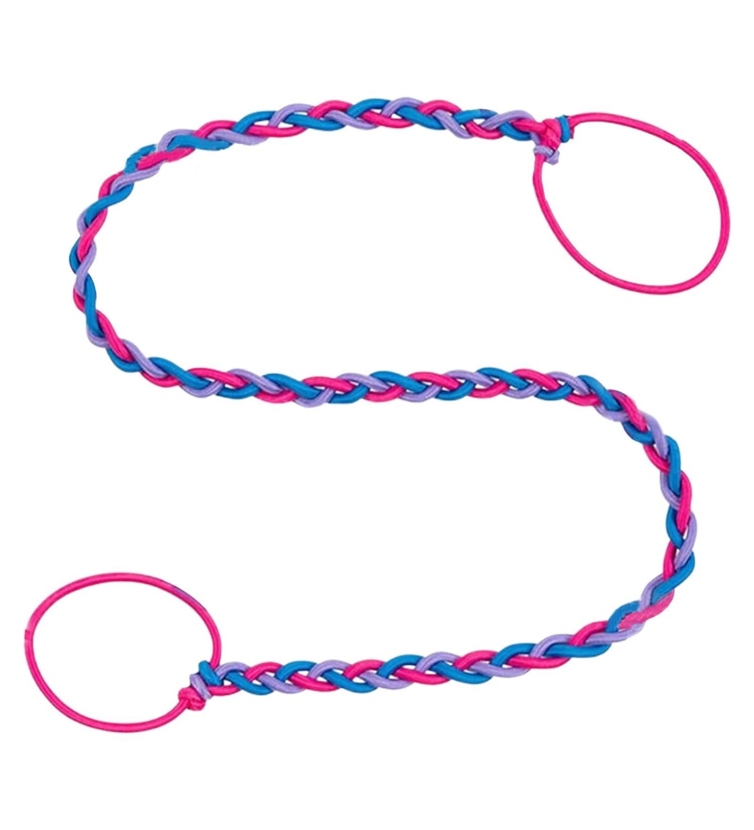 Women Sports Hair Tie Rope Rip Tie Hair Sport Elastic Hair Ties Hair Ties Women Ponytail Holder Swimming And Diving Headband Elastic Ponytail Hair Band Fashion Winding Rope Rose Red Blue - Buy Online on GoSupps.com