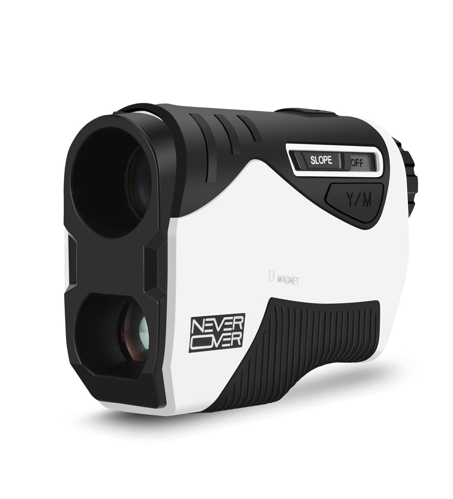 Never Over Range Finder Golfing with Vibe - 1200 Yard Accurate Rangefinder with Slope and Magnet - Buy Online on GoSupps.com