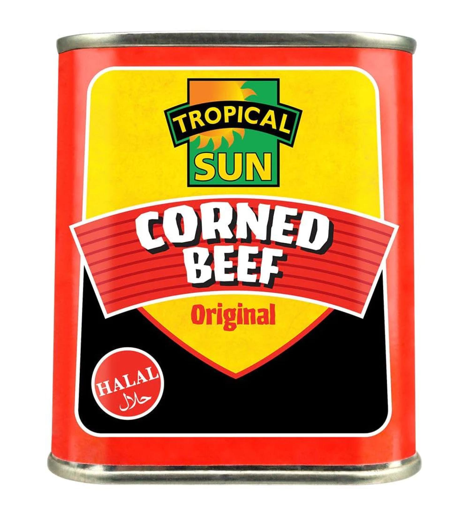 MASTropical Sun Corned Beef Halal 340g-Fd