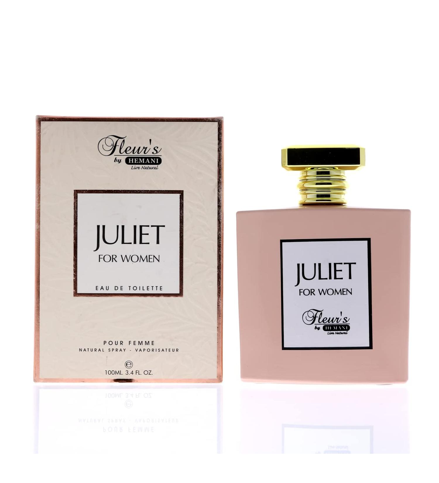 Hemani Fragrances Juliet Perfume 3.4 FL OZ (100mL) - Eau de Parfum - For Women | Exquisite Floral Fragrance | Long-Lasting Scent | Natural Ingredients | Luxurious Gift - Buy Online on GoSupps.com
