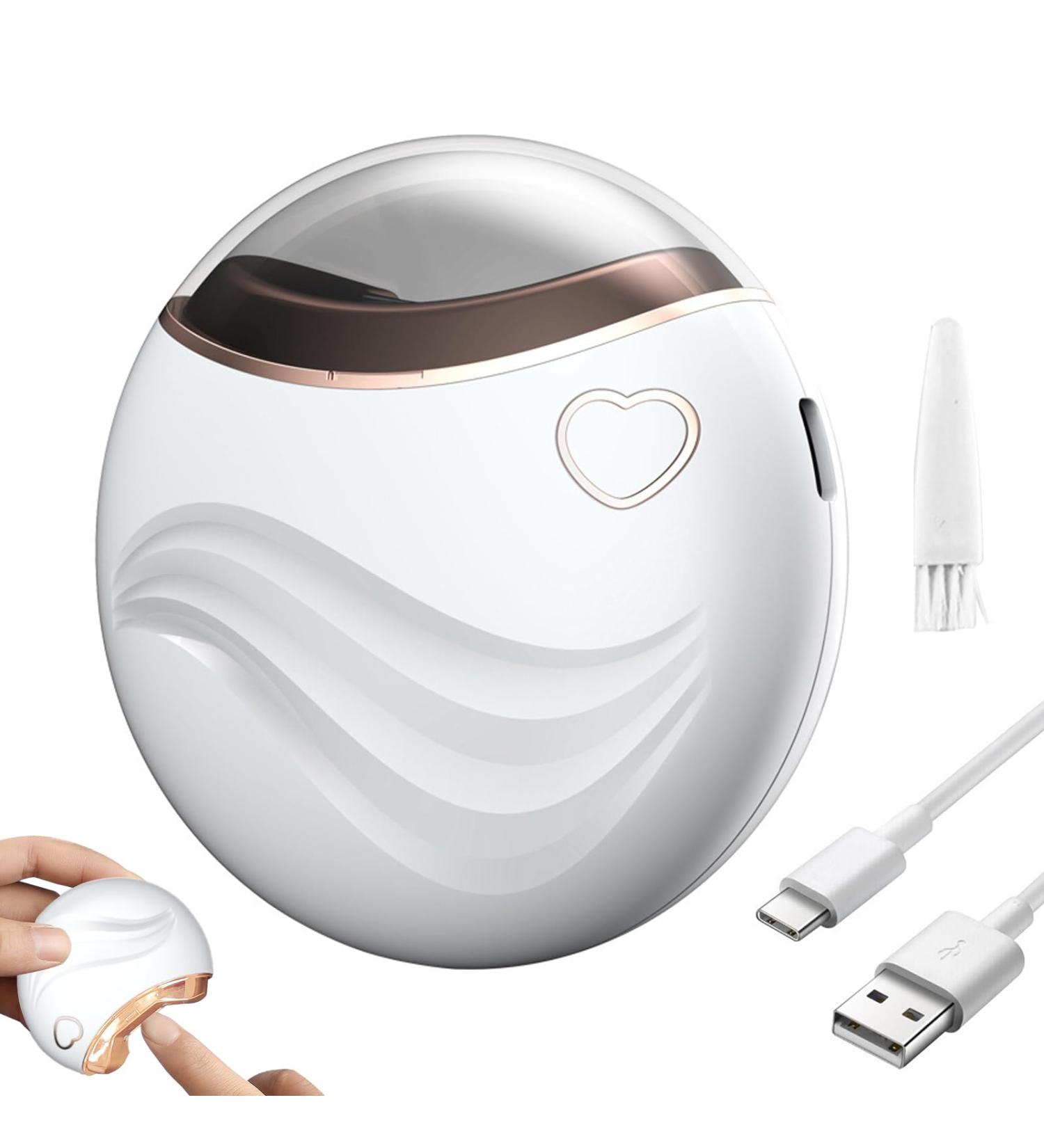 Electric Nail Clipper USB Rechargeable Professional Electric Nail File Nipper Manicure Quiet Safe Automatic Nail Trimmer for Babys Kinds Adults Seniors Toes and Fingernails Care Grooming White - Buy Online on GoSupps.com