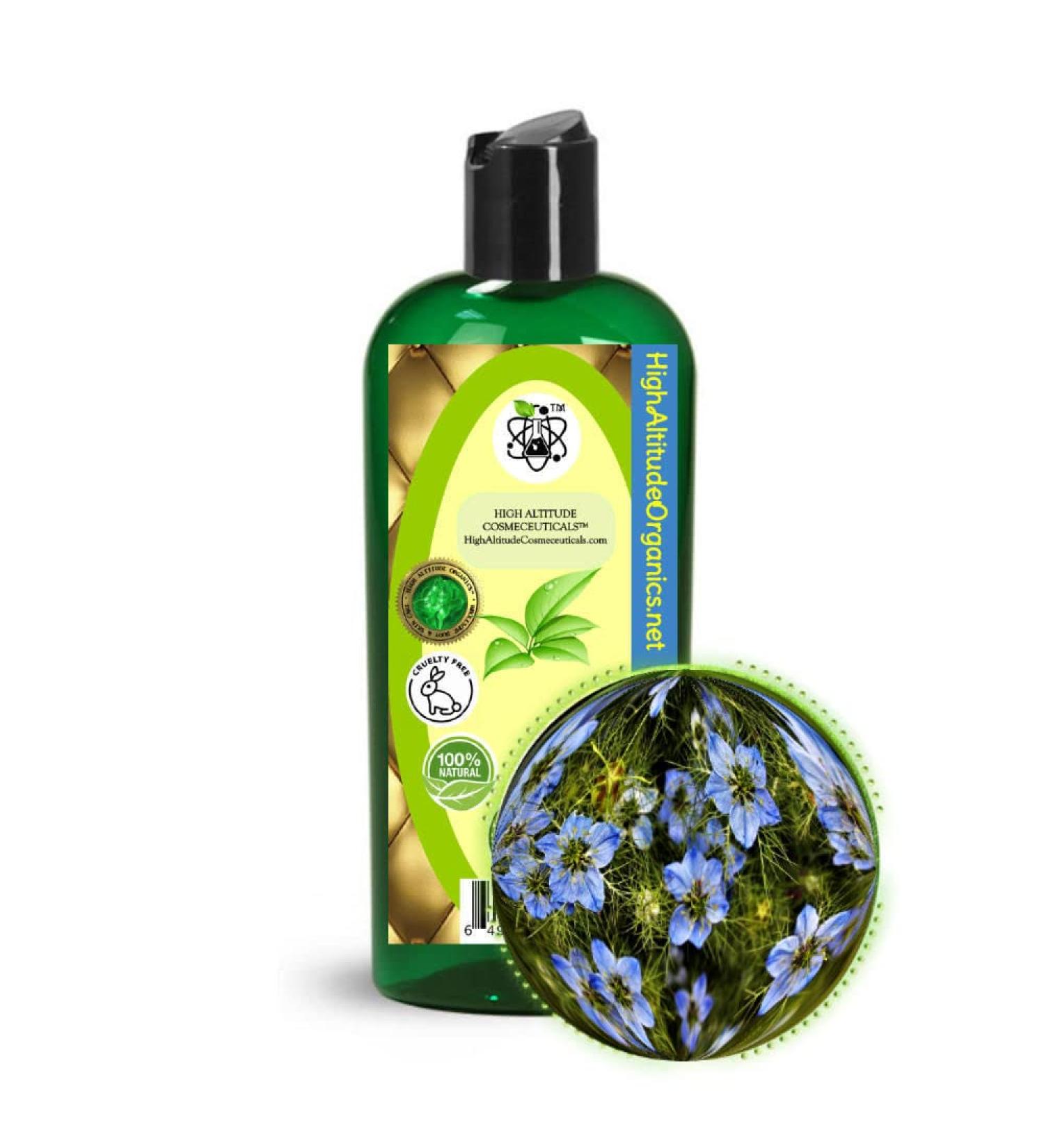 HIGH ALTITUDE ORGANICS Black Cumin Seed Oil (Nigella Sativa) for Skin Virgin - 8oz