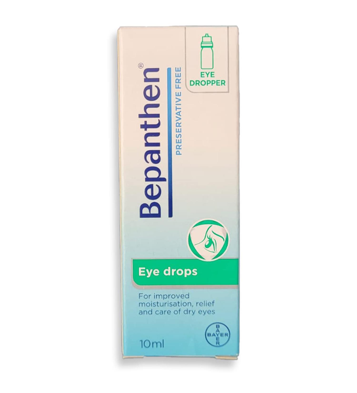 Bepanthen Eye Drops - Relief for Dry Burning Itchy & Red Eyes | Fast International Shipping - Buy Online on GoSupps.com