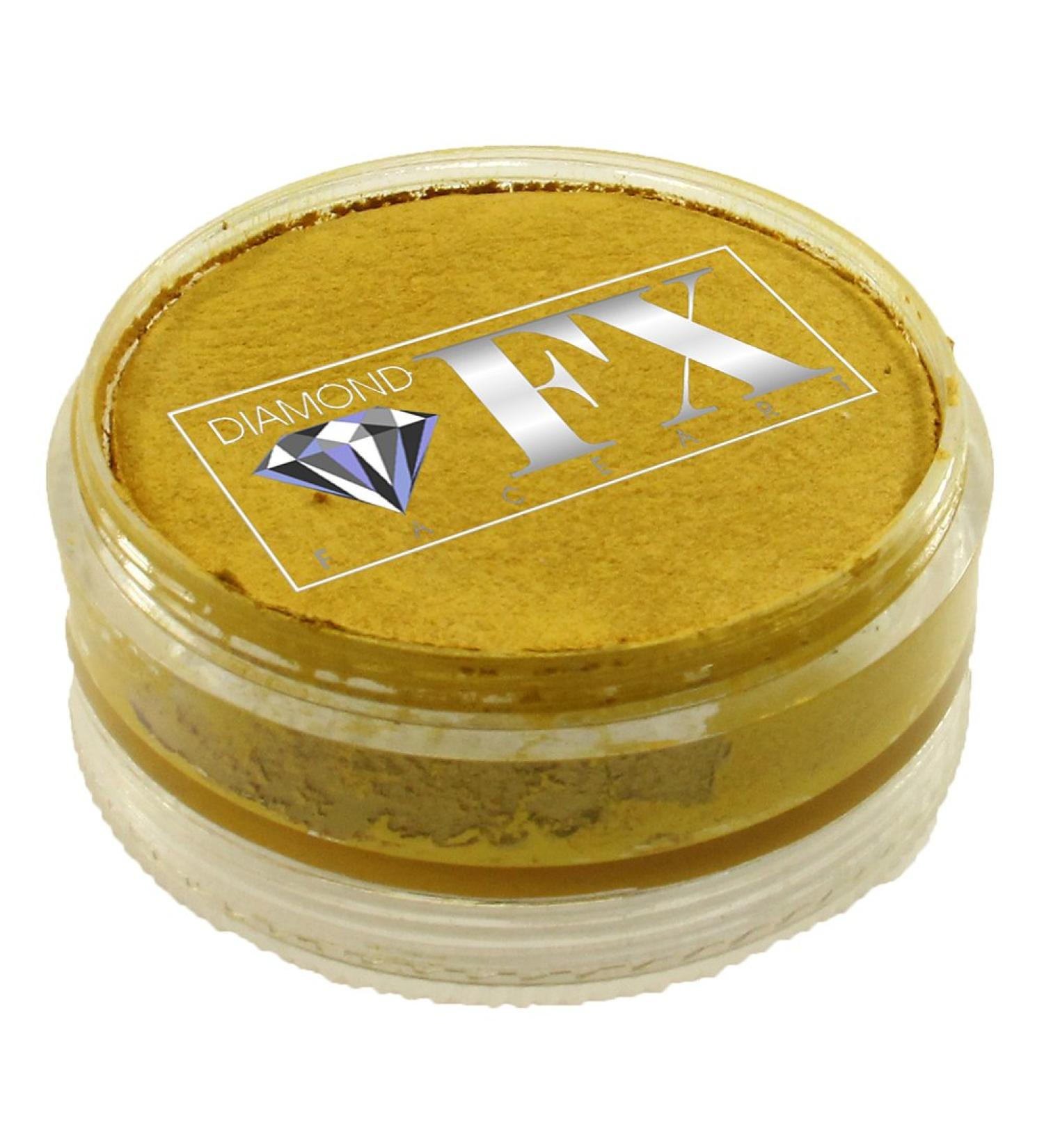Diamond FX metallic face paint - Gold (90 g)