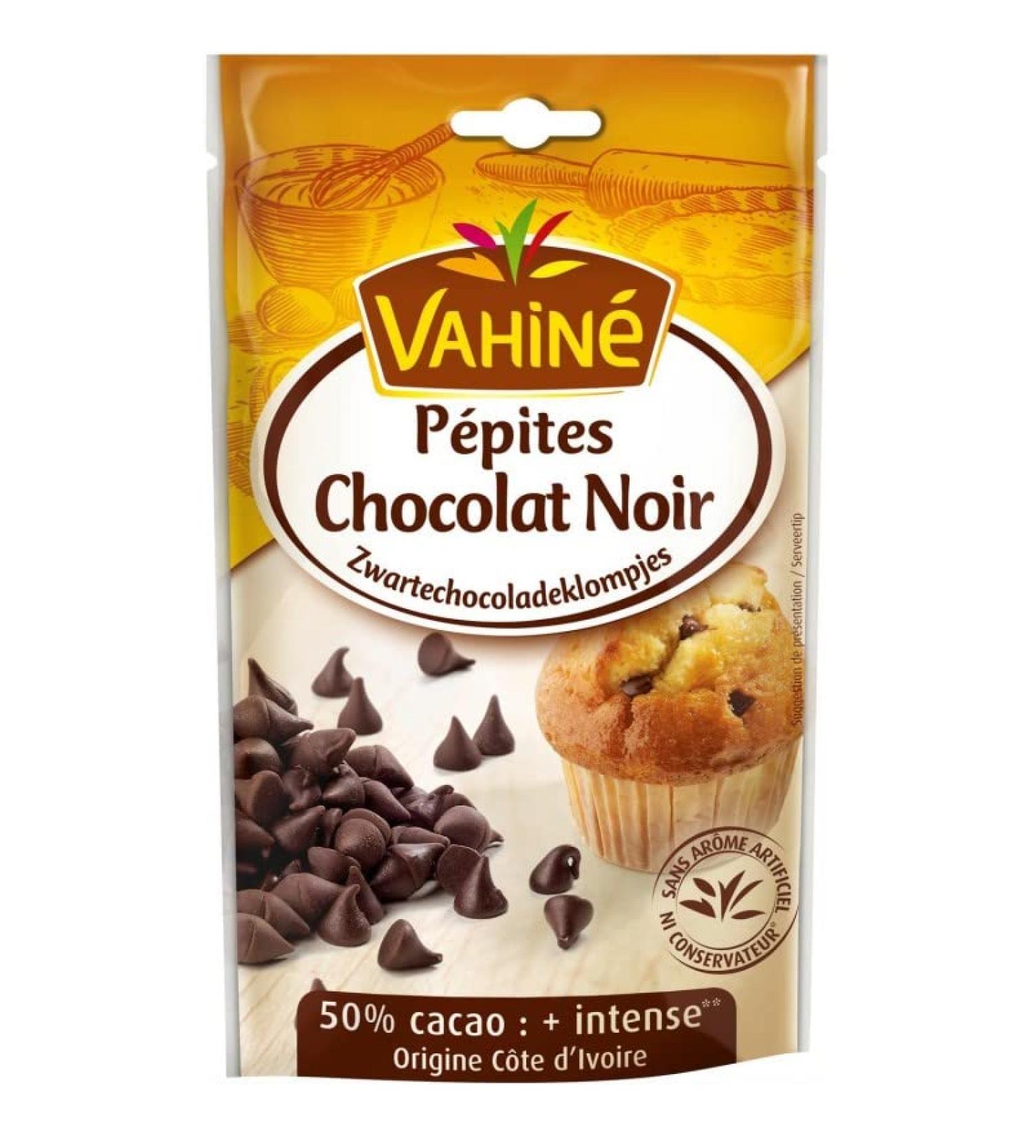 VAHINE | Sachet De P pites De Chocolat 100G | Lot De (3) | livraison offerte