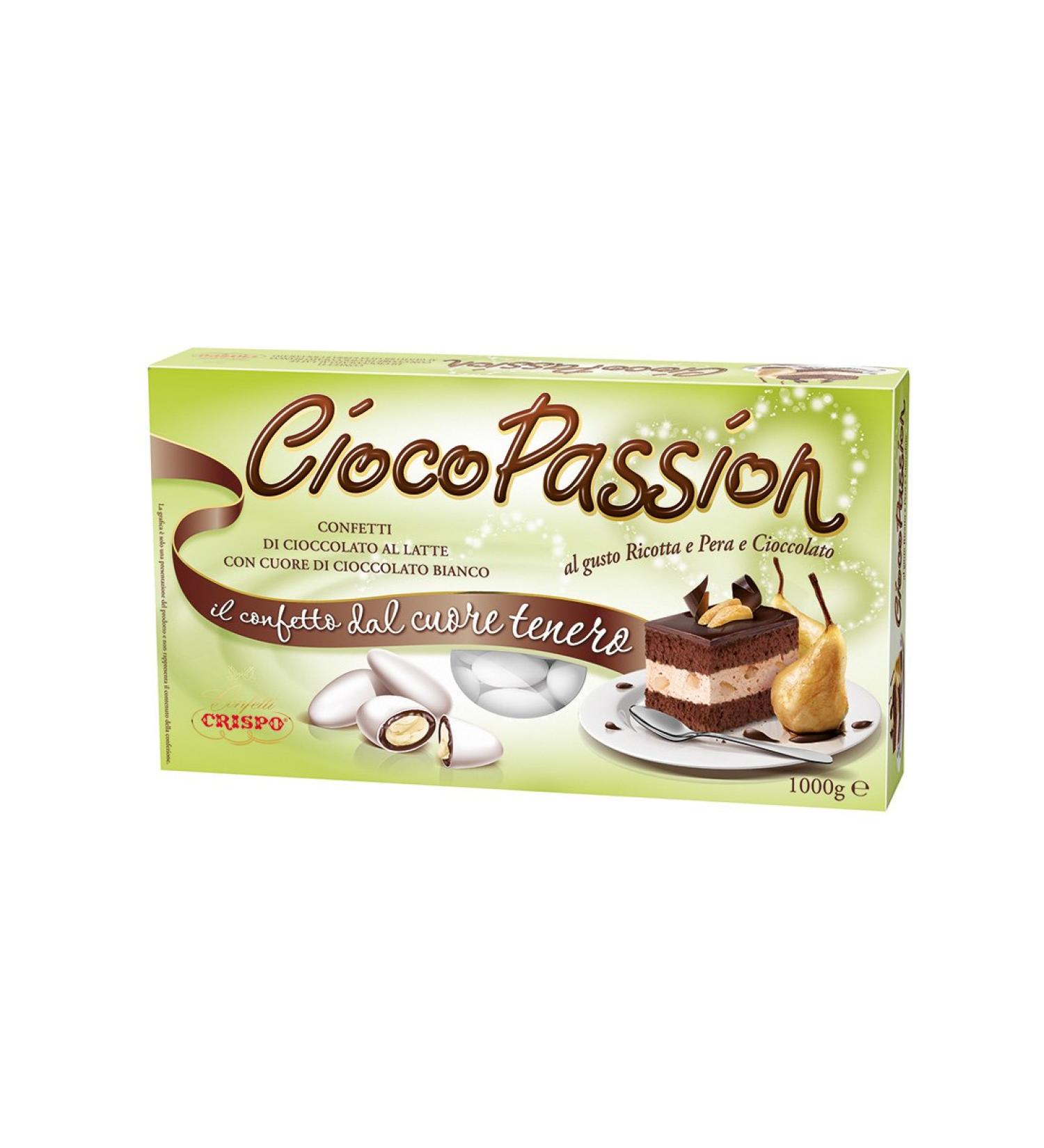 CRISPO CRISPO CONFETTI | CiocoPassion | CHOCOLATE RICOTTA AND PEAR | 1 kg