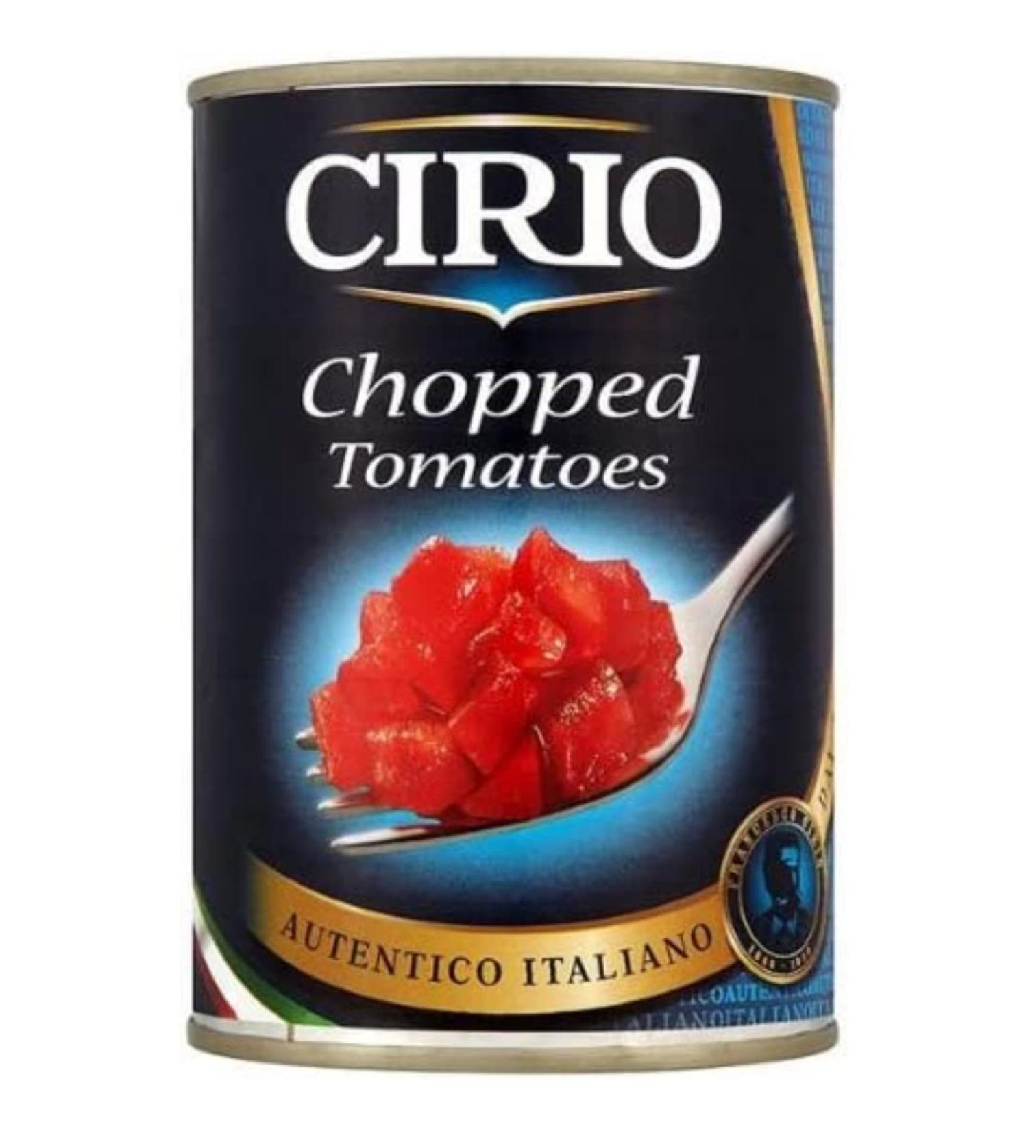 2 x Cirio Chopped Tomatoes 12 x 400g