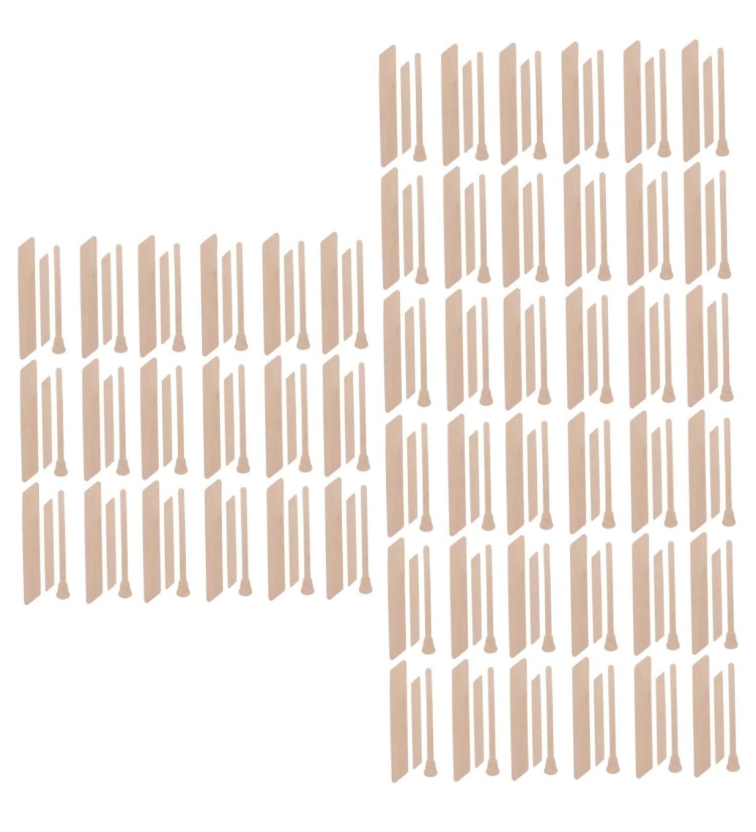Buy Beavorty 450pcs Wax Stick for Hair Removal | Premium Wooden Manicure Tools for Smooth Skin - Fast International Shipping - Buy Online on GoSupps.com