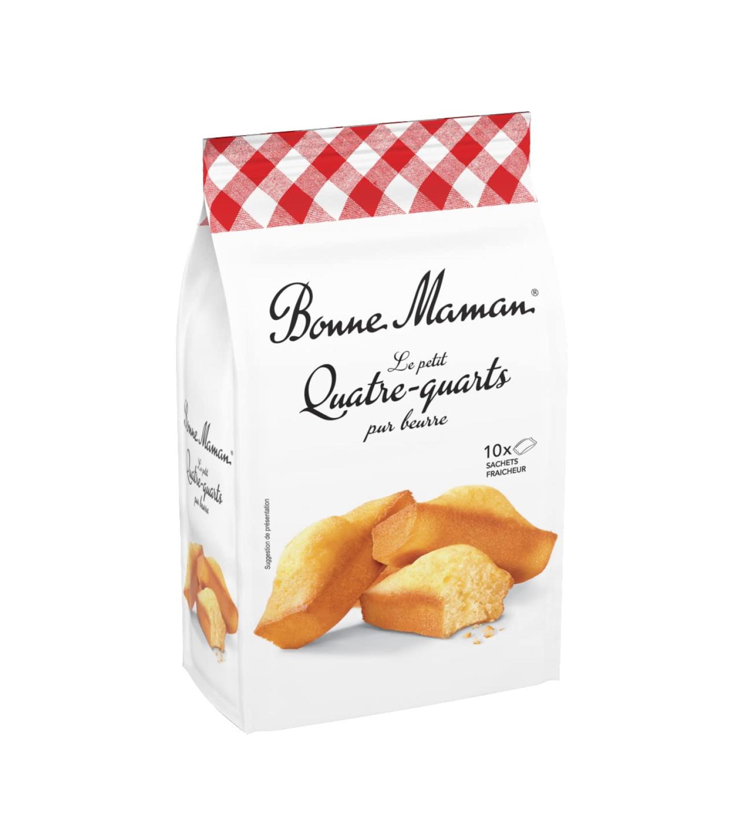 Bonne-Maman Petit Quatre-Quart Pure Butter 10 Petit Quatre-Quarts Individually Wrapped 300 g - Buy Online on GoSupps.com