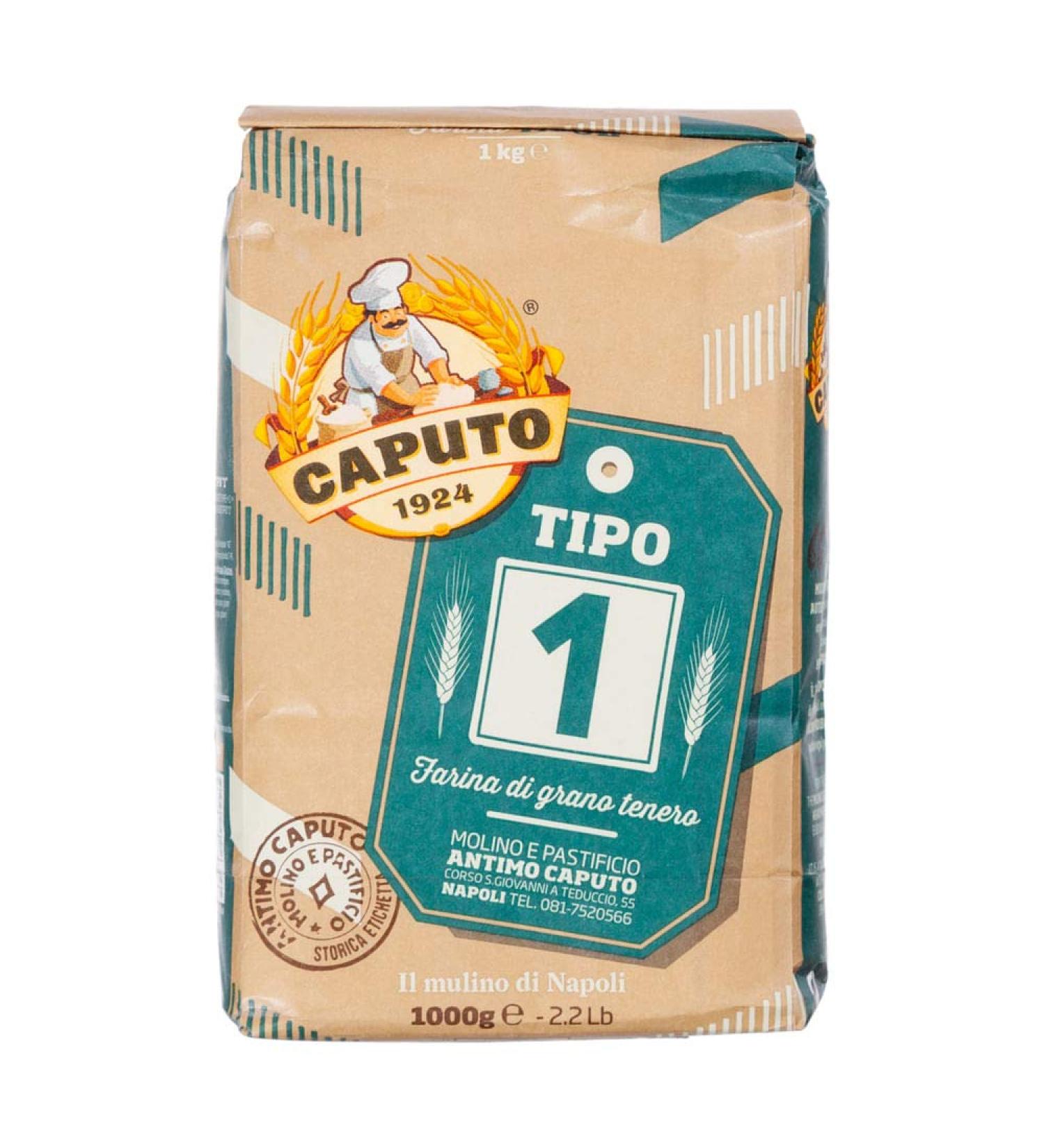 Caputo - Moulin Caputo - Farine de c r ales tendres type 1 - Produit italien d'excellence 1 Kilogrammes