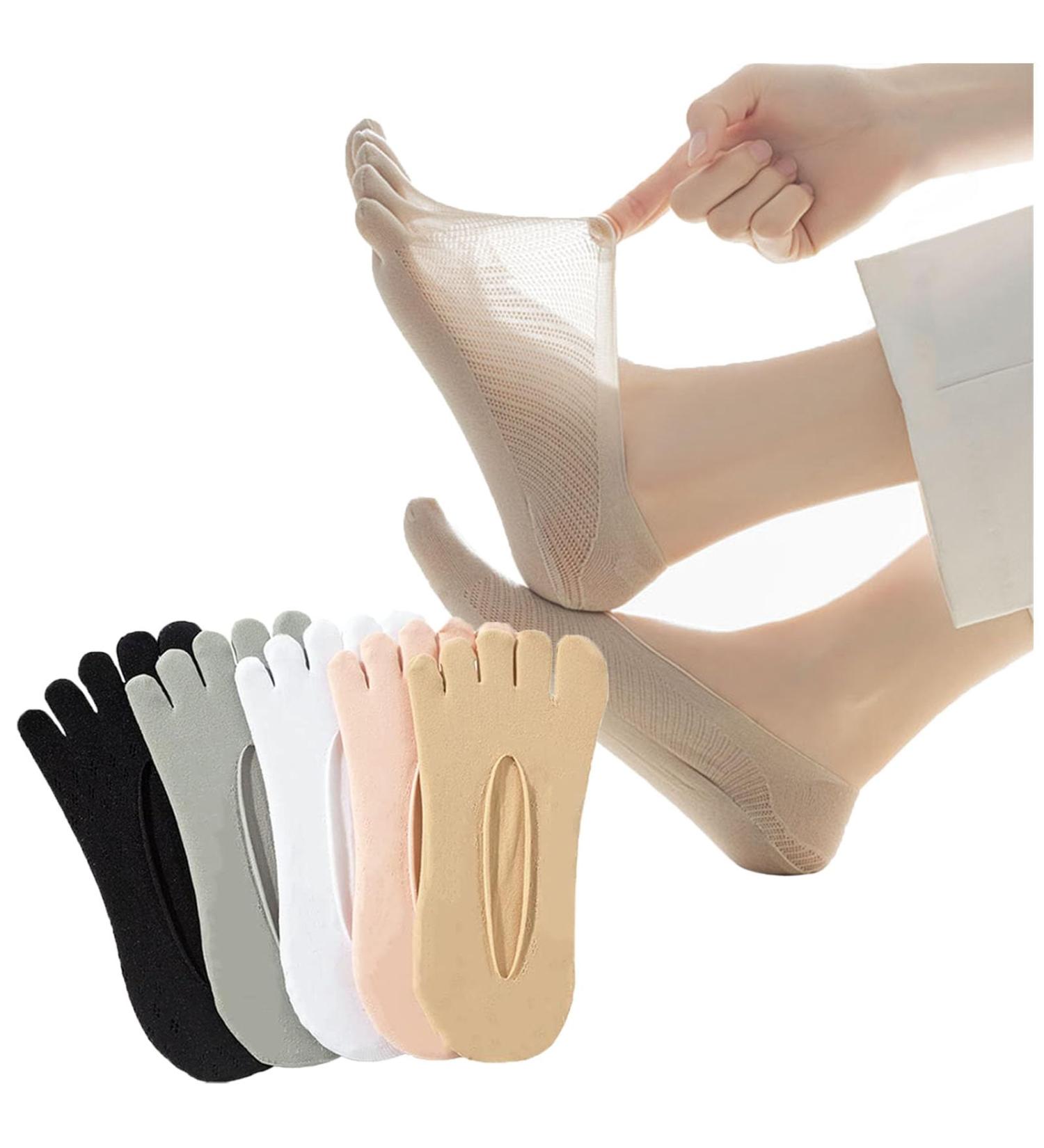 5 Pairs Sockalign USA Toe Socks for Bunion Relief - Women s Compression Bunion Socks - Buy Online on GoSupps.com