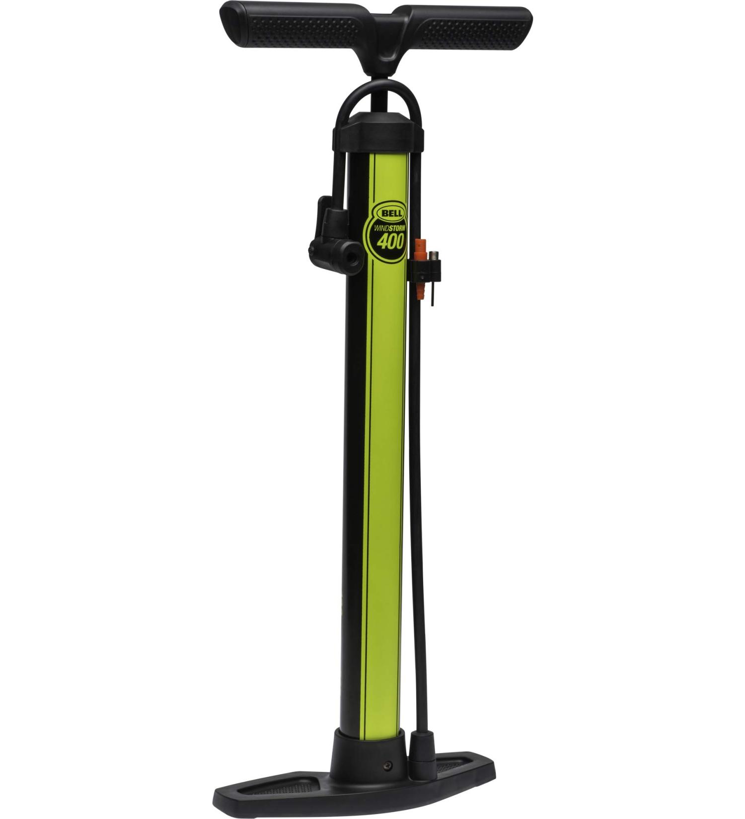 Windstorm 400 High Volume Floor Pump Yellow/Black - Bell - Buy Online on GoSupps.com