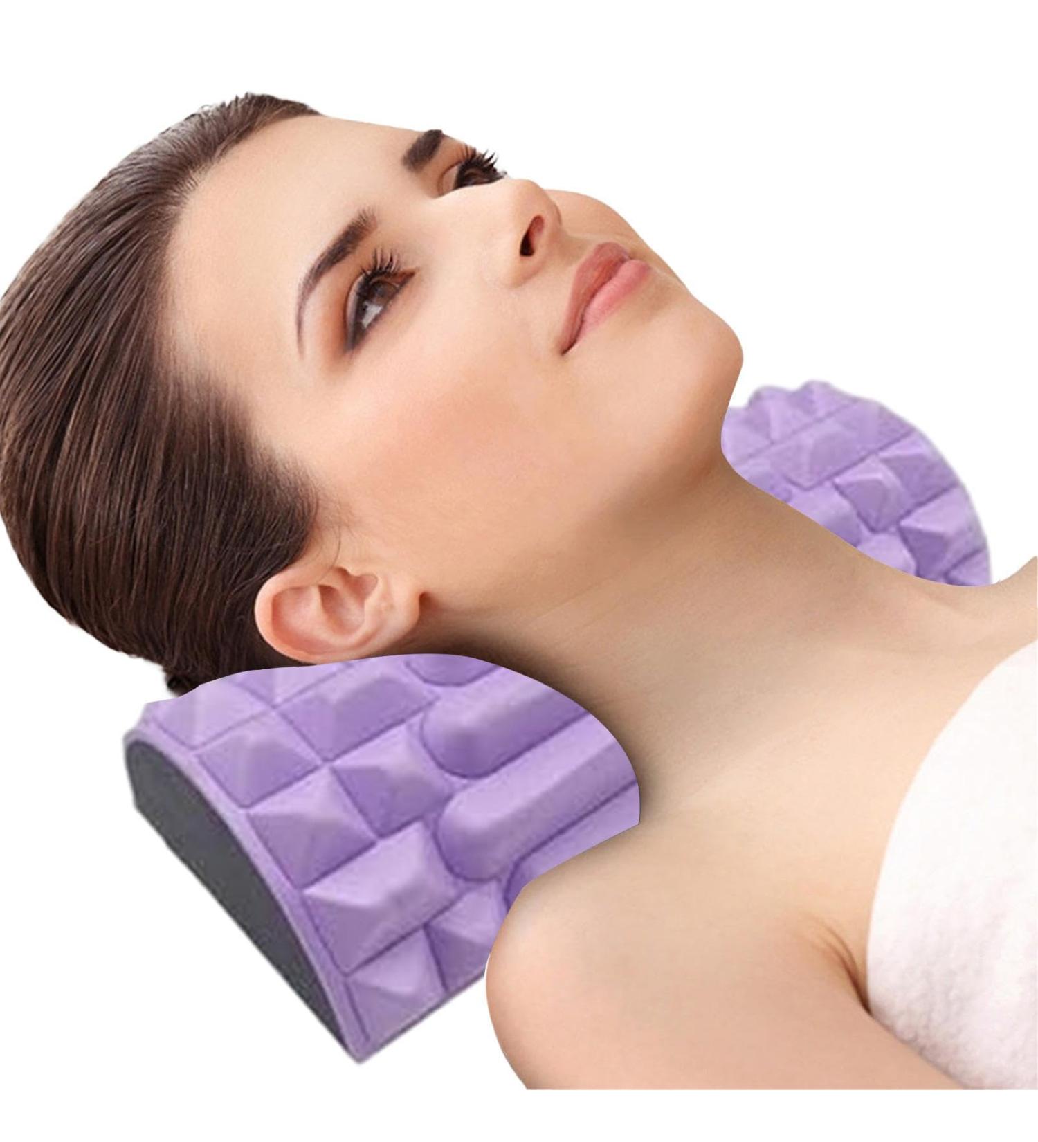 Yoga Back Massager | Flexible Neck & Back Straightening Device | Multi-Purpose Support Pillow for Herniated Disc Relief - Buy Online on GoSupps.com