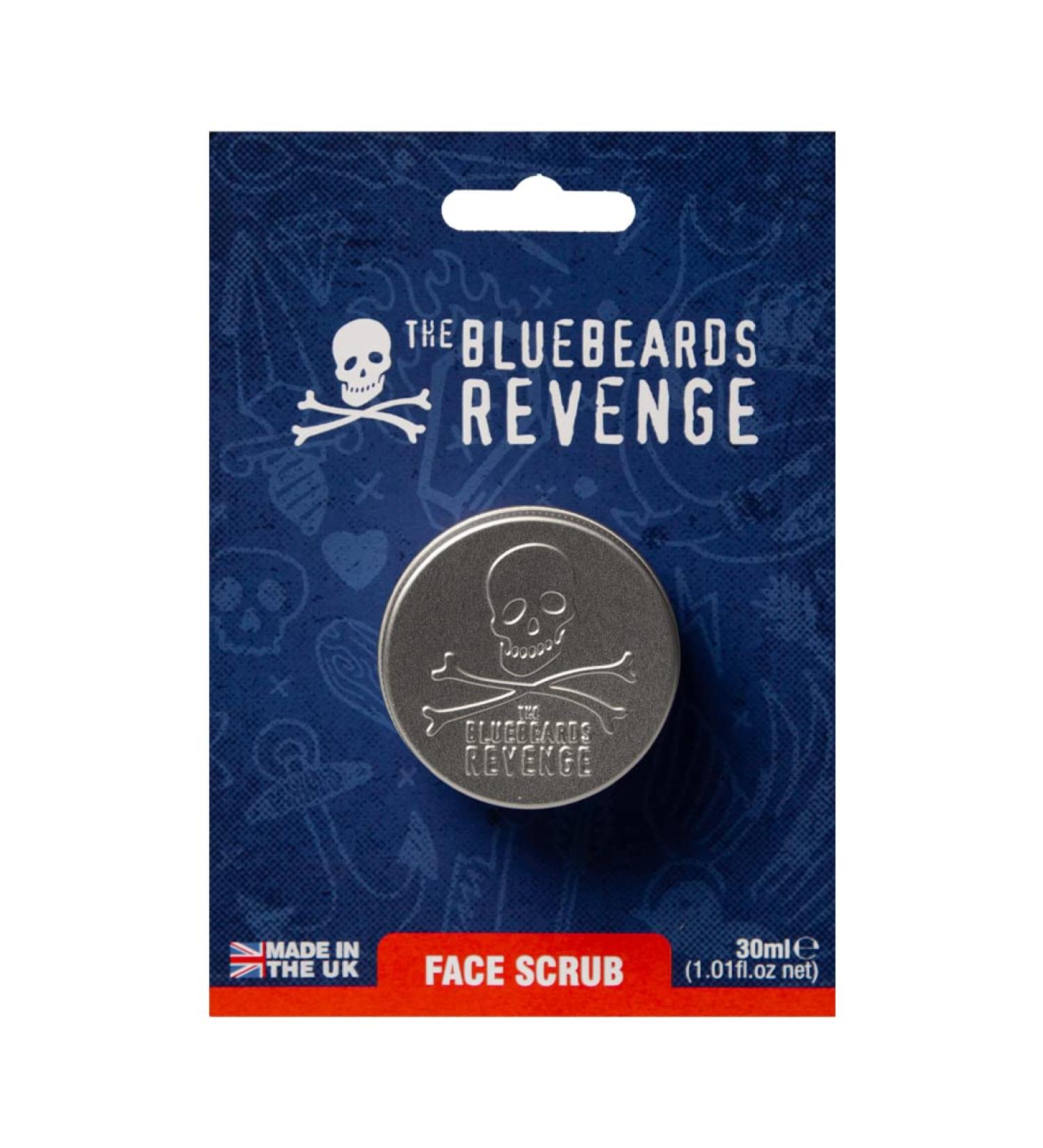The Bluebeards Revenge Face Scrub For Men Deep Exfoliating Daily Face Wash with Natural Olive Stones and Ginger 30ml - Buy Online on GoSupps.com