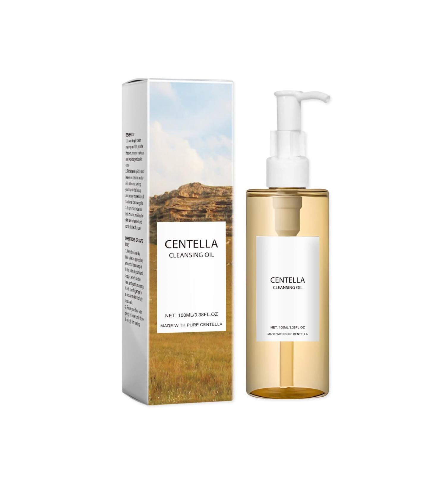 Cleansing Oil - Dissolvant de maquillage pour les yeux - limine le maquillage des yeux et des l vres - Pour maquillage imperm able - Huile de nettoyage pour tous les types de peau - Doux et apaisant - Buy Online on GoSupps.com
