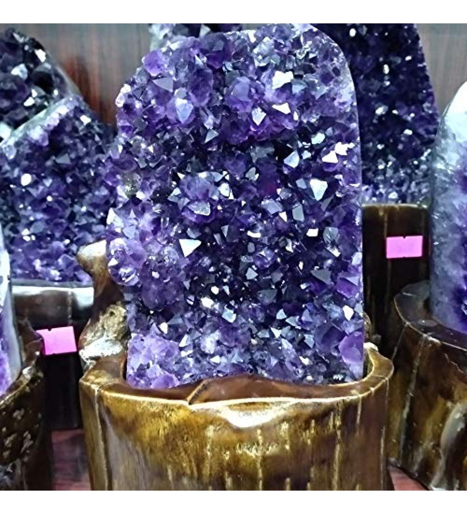 Amethyst Quartz - Uruguayan - Crystals - Gemstones - s - Minerals Raw Stones and Minerals dingchi Full of Texture - Buy Online on GoSupps.com