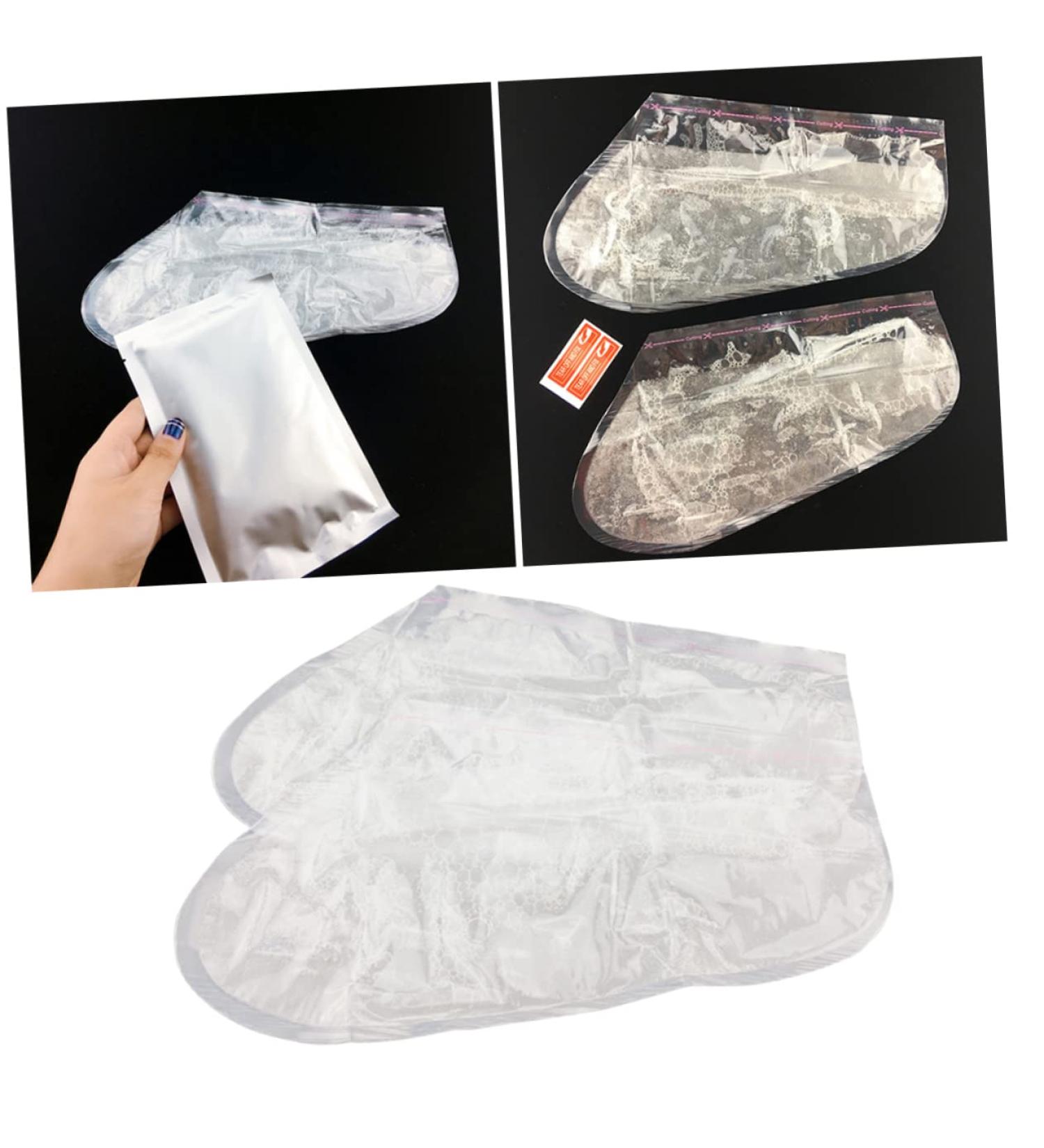 FRCOLOR Masque Pour Les Pieds 5 Sachets Masque Exfoliant Pour Le Soin Et L limination Des Pieds 5pcs blanc - Buy Online on GoSupps.com