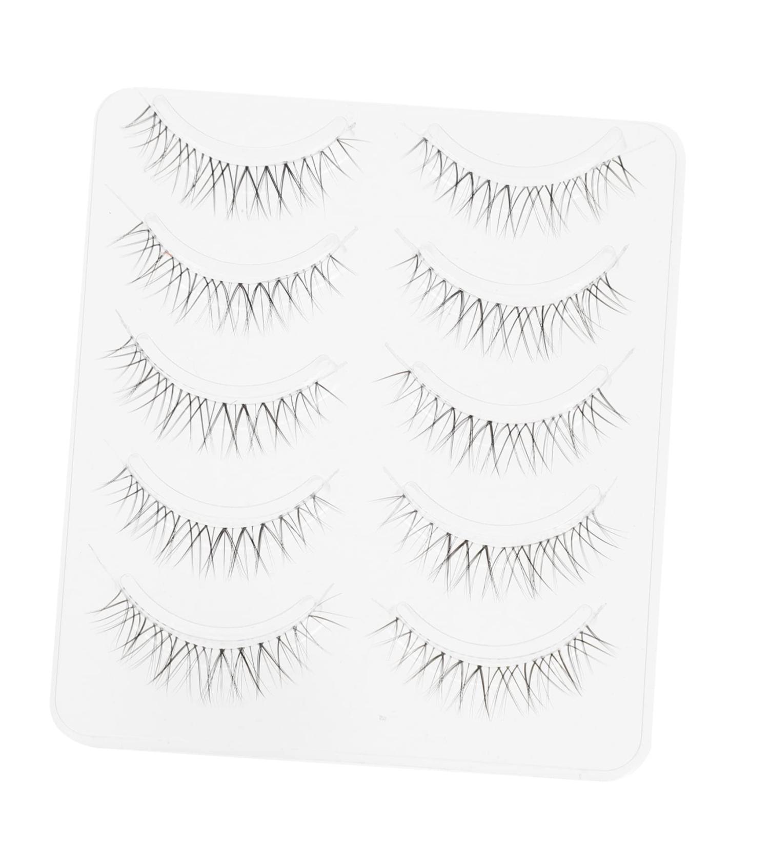 DOITOOL 5 Pairs Curling False Eyelashes Accessories Miss Manual Chemical Fiber - Buy Online on GoSupps.com