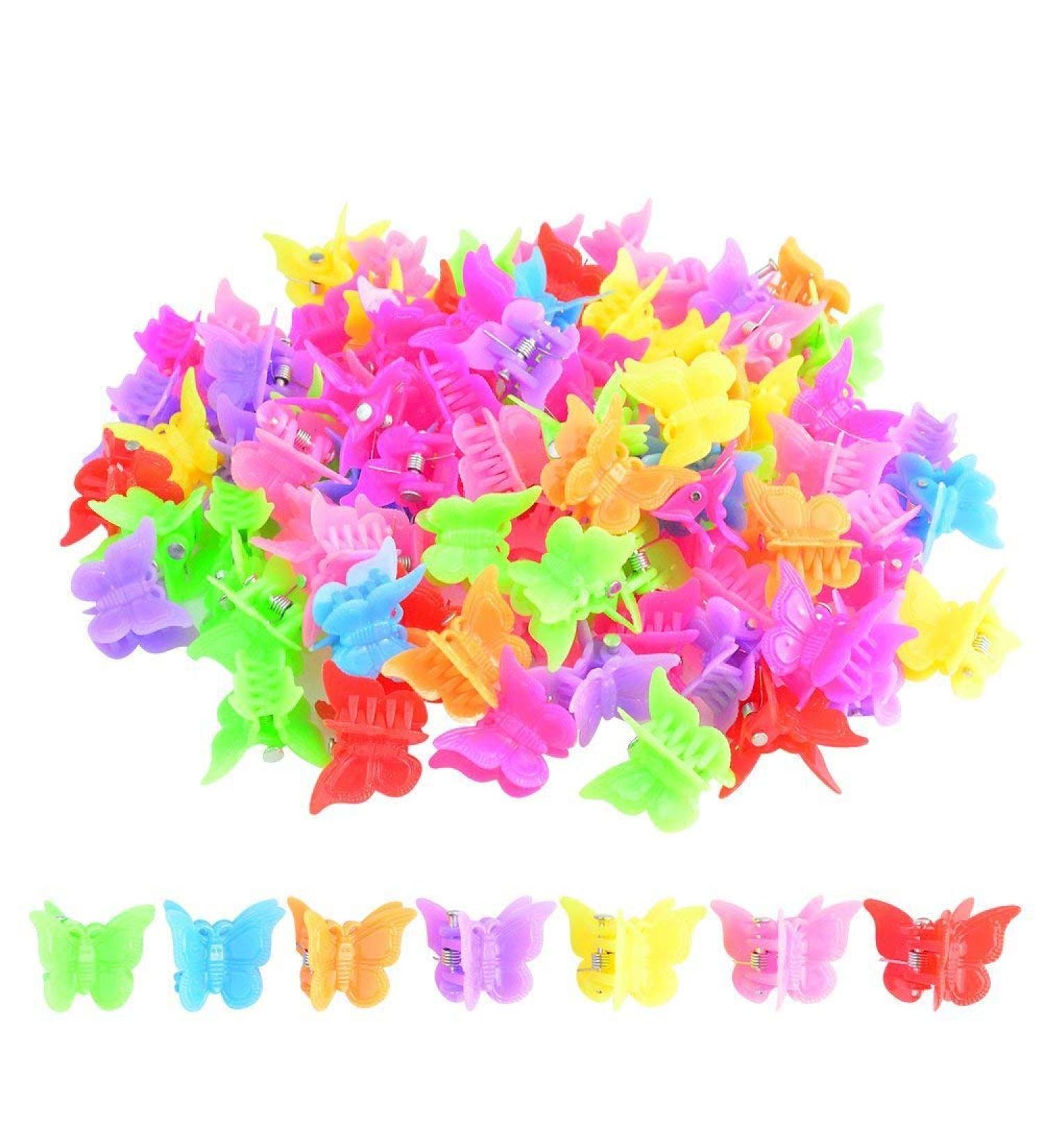 Buy Boboder BOM3 100 Butterfly Clips - Premium Acrylic Hair Accessories | International Shipping Available - Buy Online on GoSupps.com