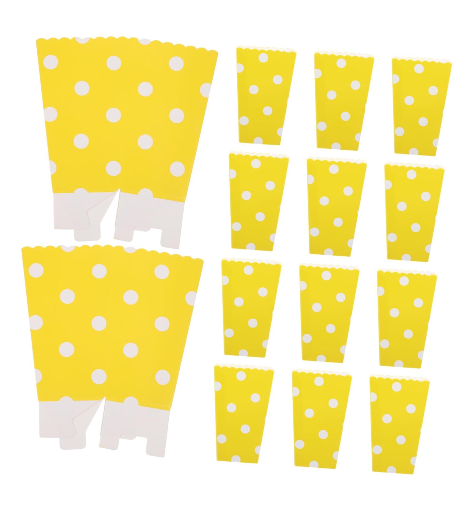 Zerodeko 24pcs Boxes party popcorn buckets gift box tight popcorn bucket food decorations popcorn buckets stripe party supplies French fries candy popcorn holders popcorn holder - Buy Online on GoSupps.com