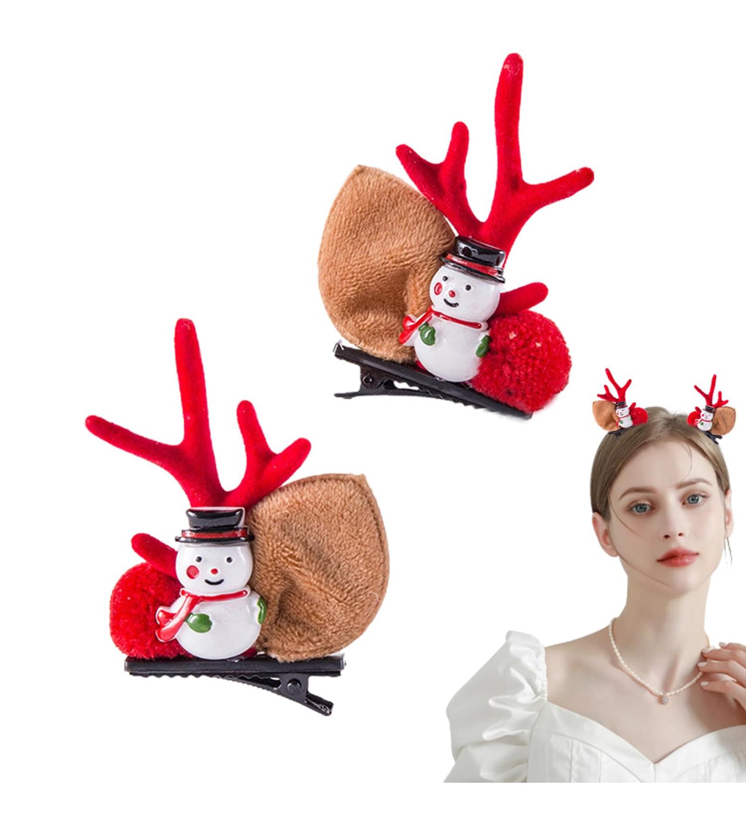 Deer Antler Hairpin - Cute Reindeer Antler Hairpin - Reindeer Antler Headband Cute Reindeer Antlers Ears for Kids and Adults Hondony #1 Snowman Clamp - Buy Online on GoSupps.com