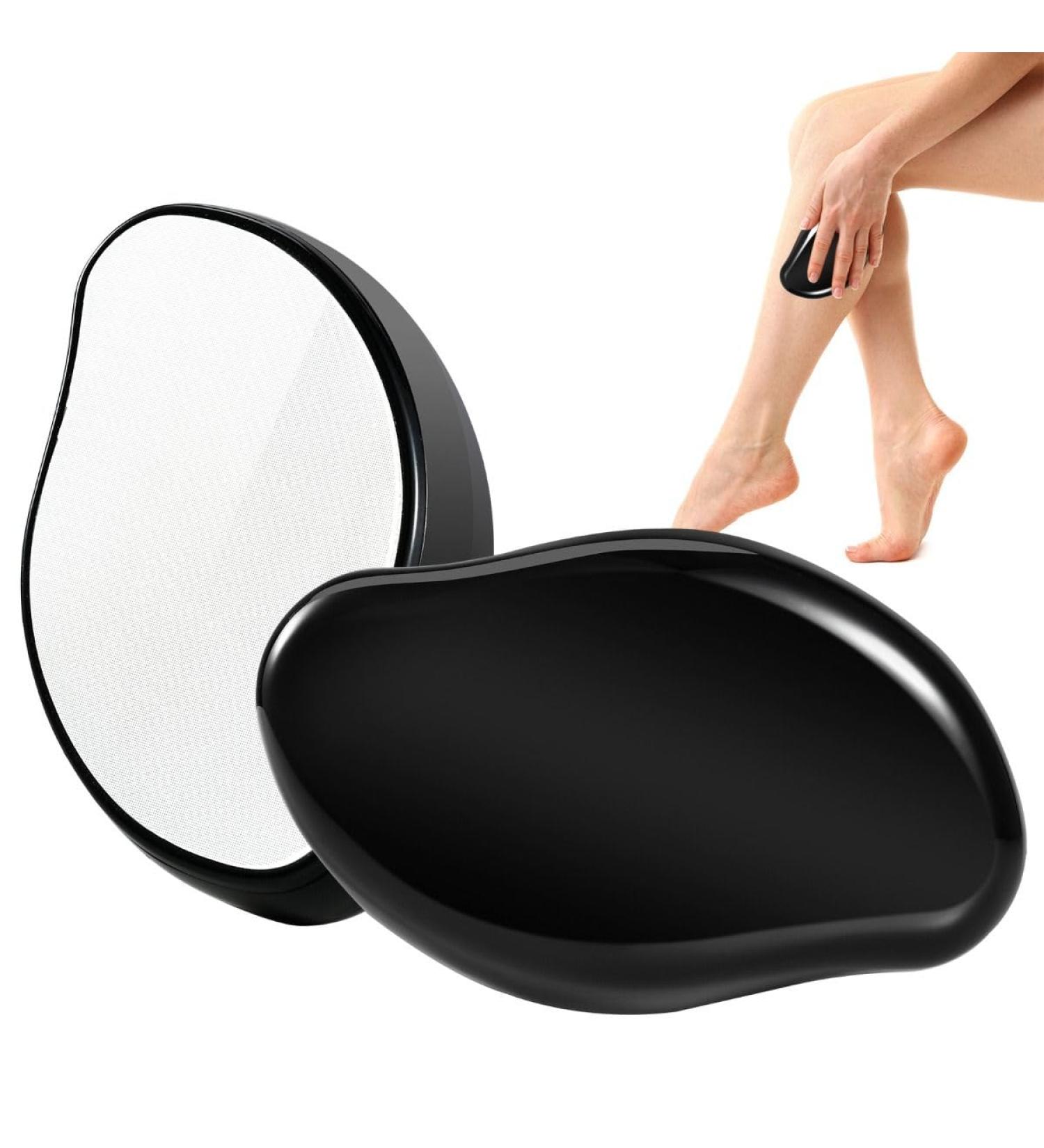 Crystal Hair Eraser for Women and Men Reusable Crystal Hair Remover Magic Hair Eraser for Back Arms Legs