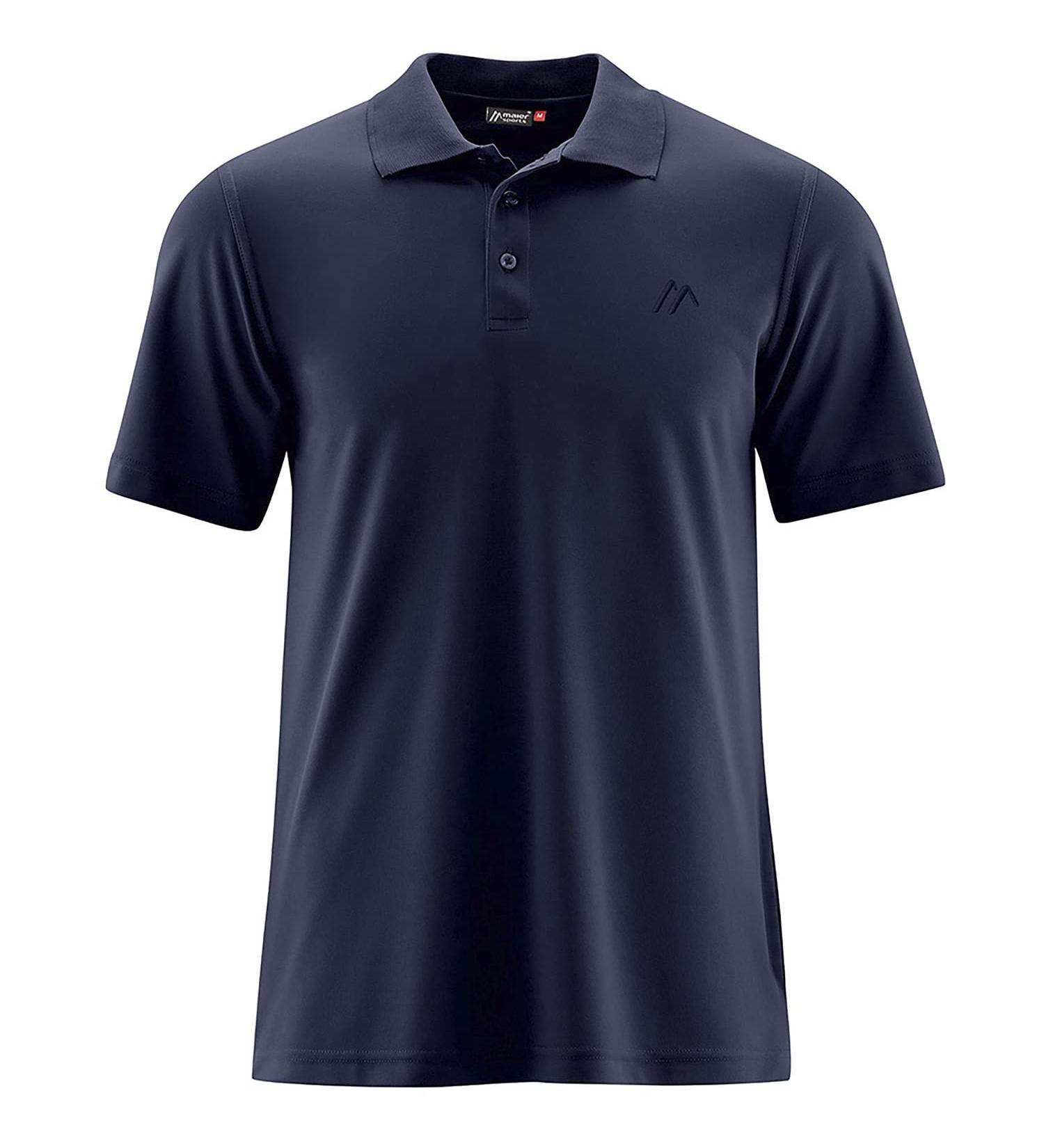 Maier Sports Men's Polo Ulrich 4XL Night Sky