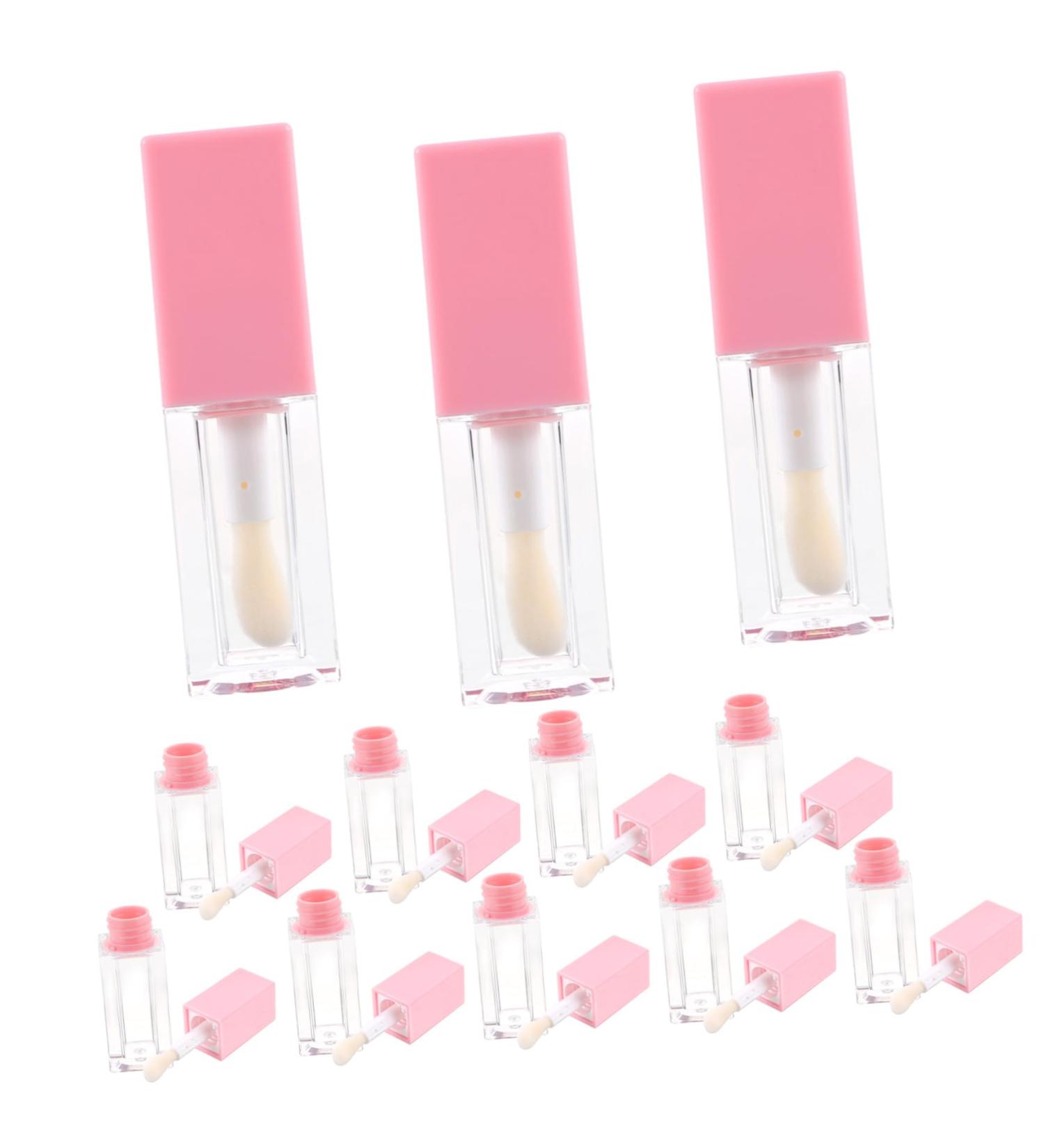 WOONEKY 12 pi ces Tubes de Gloss Vides Contenants Plastique pour Femmes et Filles Rechargeables et Compactes - Buy Online on GoSupps.com