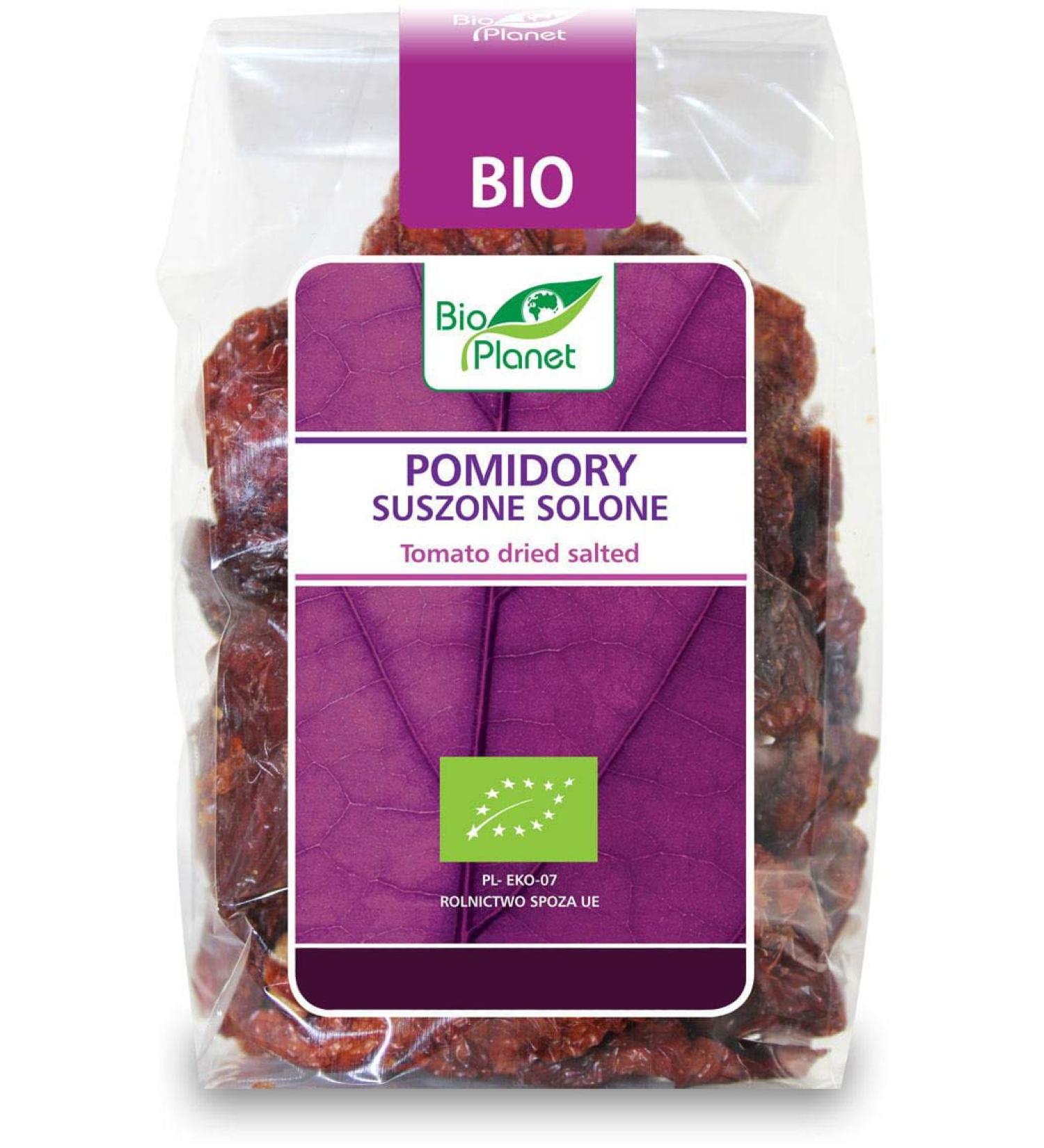 BIO PLANET S.A. Organic sun-dried tomatoes (salted) 150g - BIO PLANET