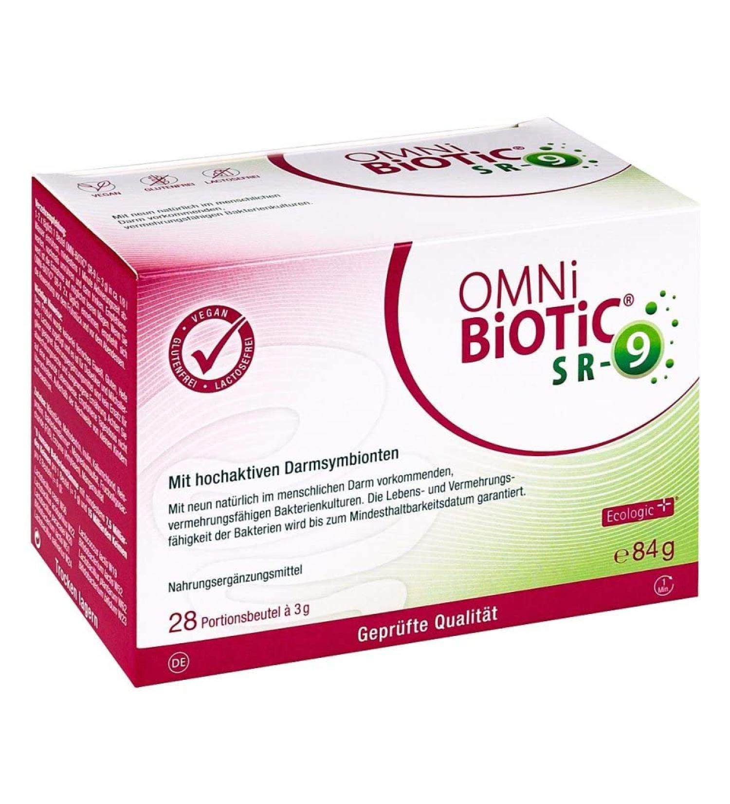 Buy OMNI-BIOTIC SR-9 by INSTITUT ALLERGOSAN Germany - 28 Pieces | International Shipping Available - Buy Online on GoSupps.com
