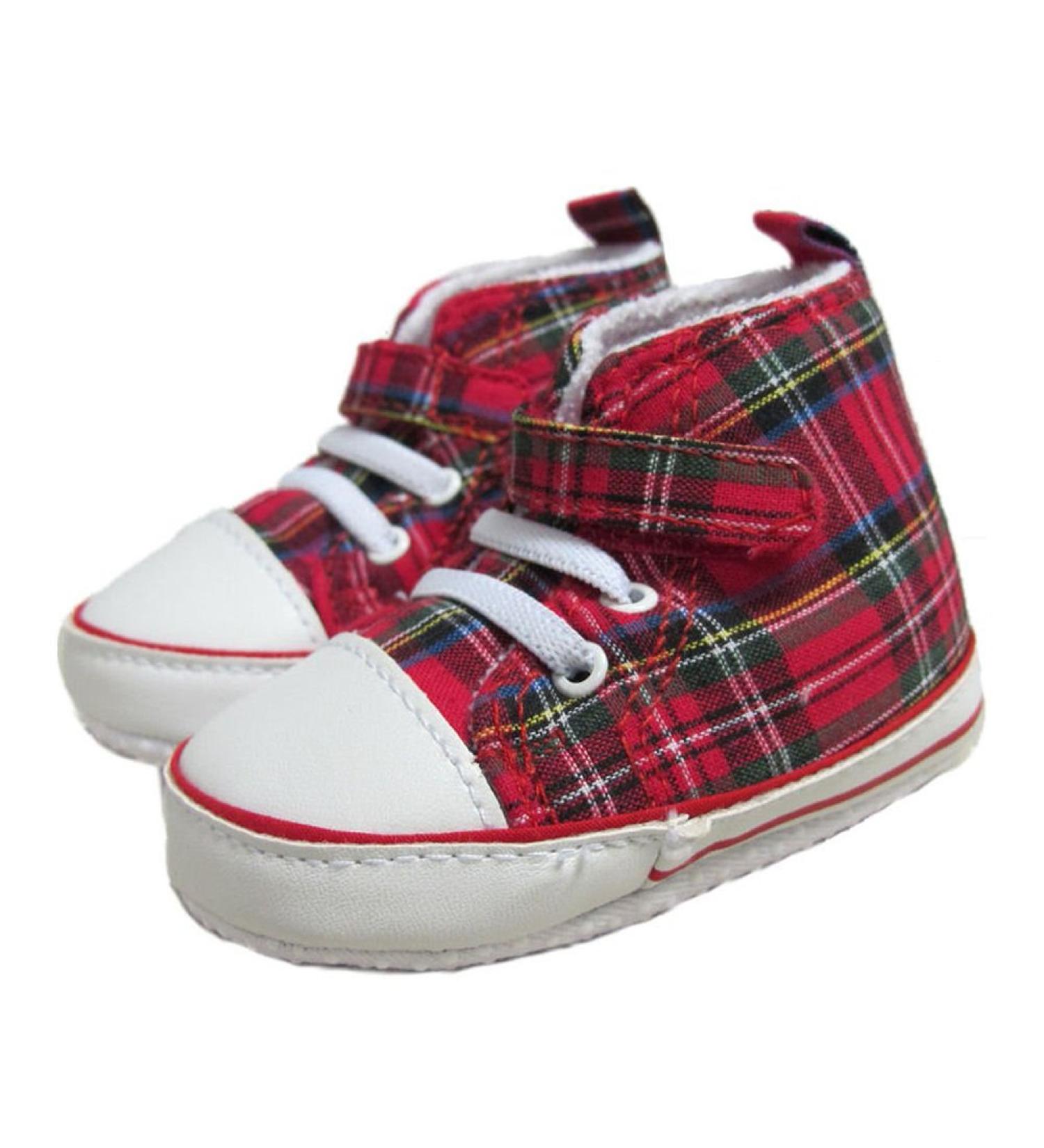 Glen Appin Baby Royal Stewart Lace Up Booties 6-12 Months - Adorable Scottish Style for Little Ones - Buy Online on GoSupps.com